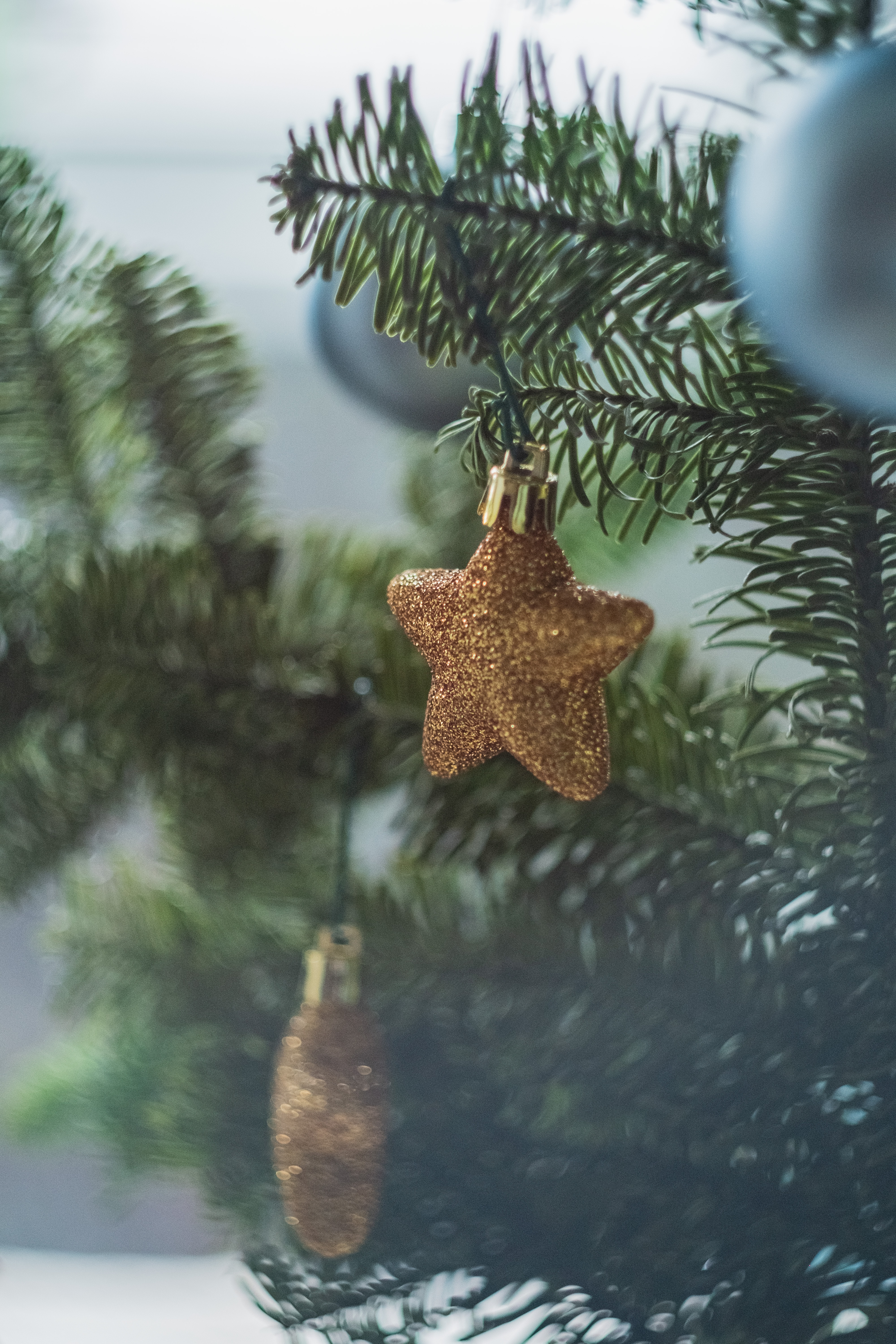 Téléchargez des papiers peints mobile Star, Étoile, Décorations, Arbre De Noël, Fêtes, Nouvel An, Sapin De Noël, Noël gratuitement.