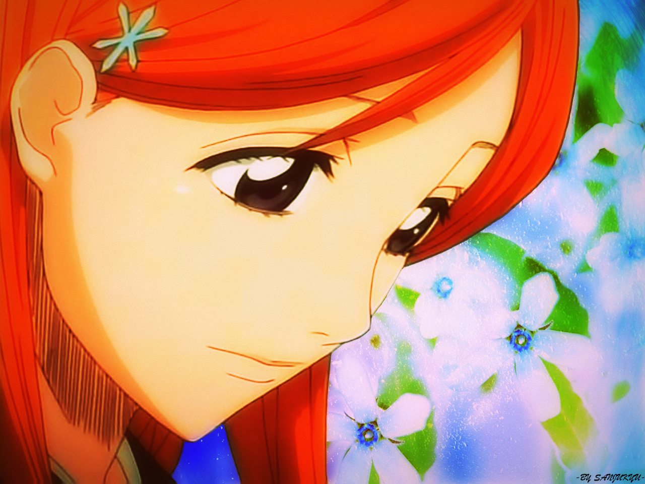 Descarga gratuita de fondo de pantalla para móvil de Animado, Bleach: Burîchi, Orihime Inoue.