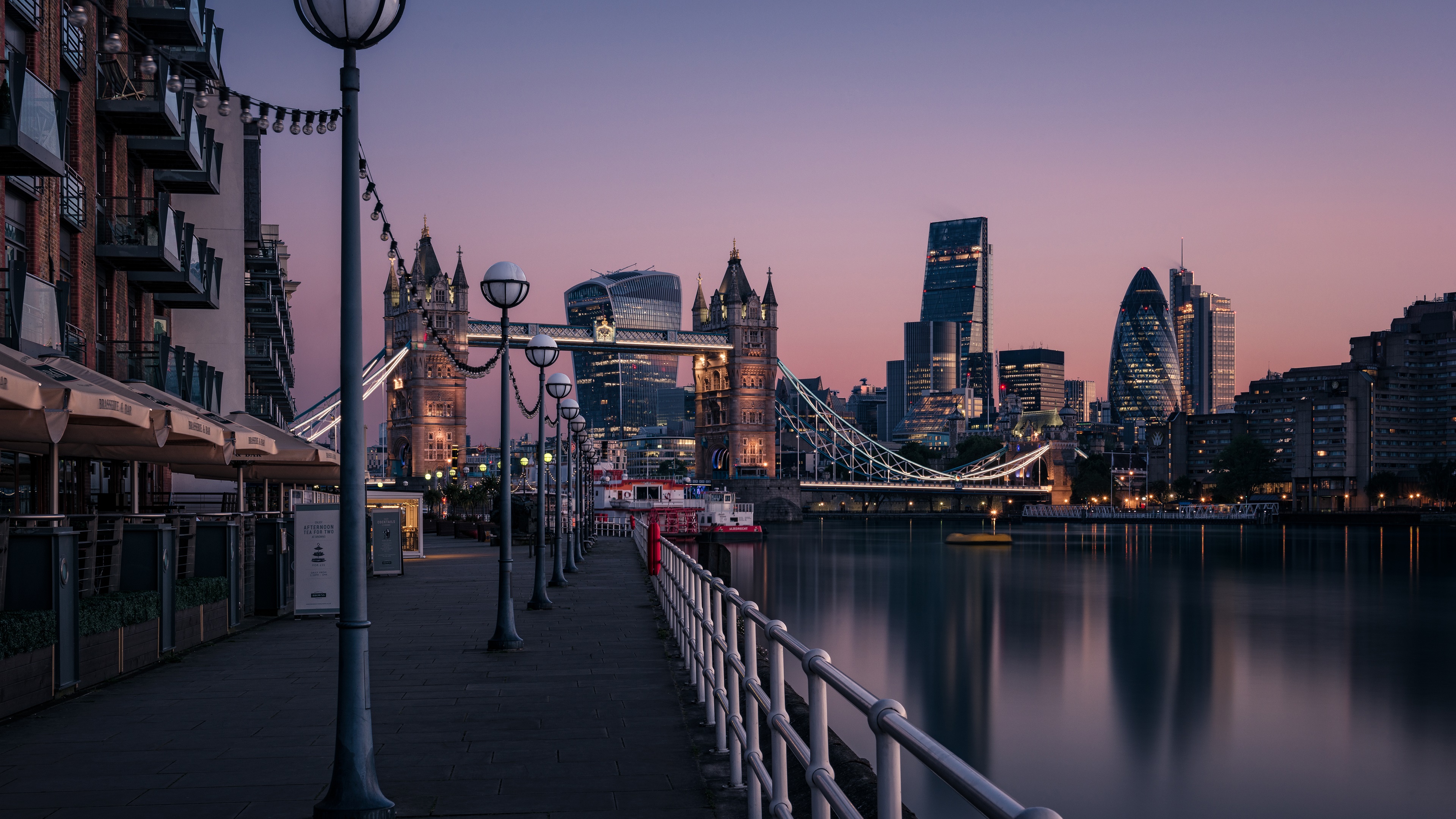 Скачать обои Лондонский Мост на телефон бесплатно