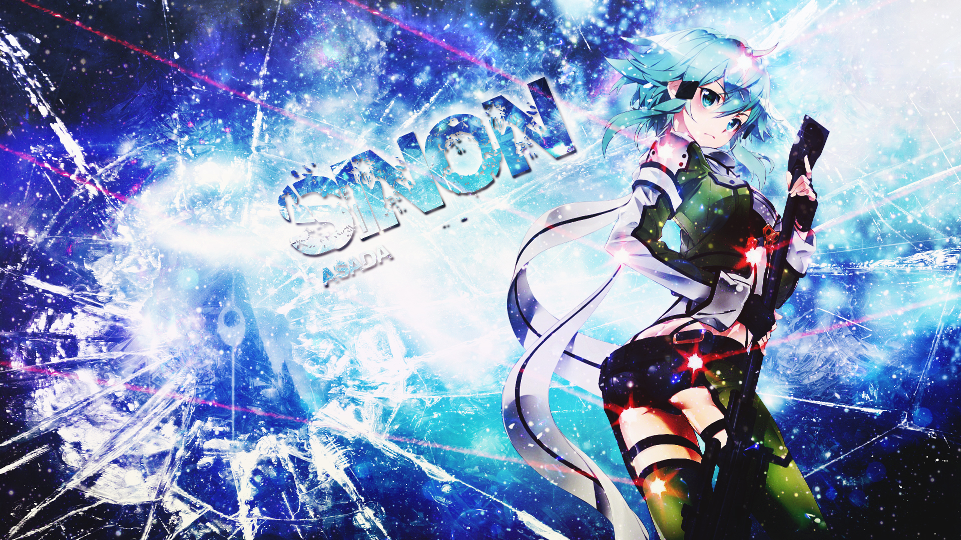 Handy-Wallpaper Animes, Sword Art Online, Schwertkunst Online Ii, Sinon (Schwertkunst Online), Shino Asada kostenlos herunterladen.