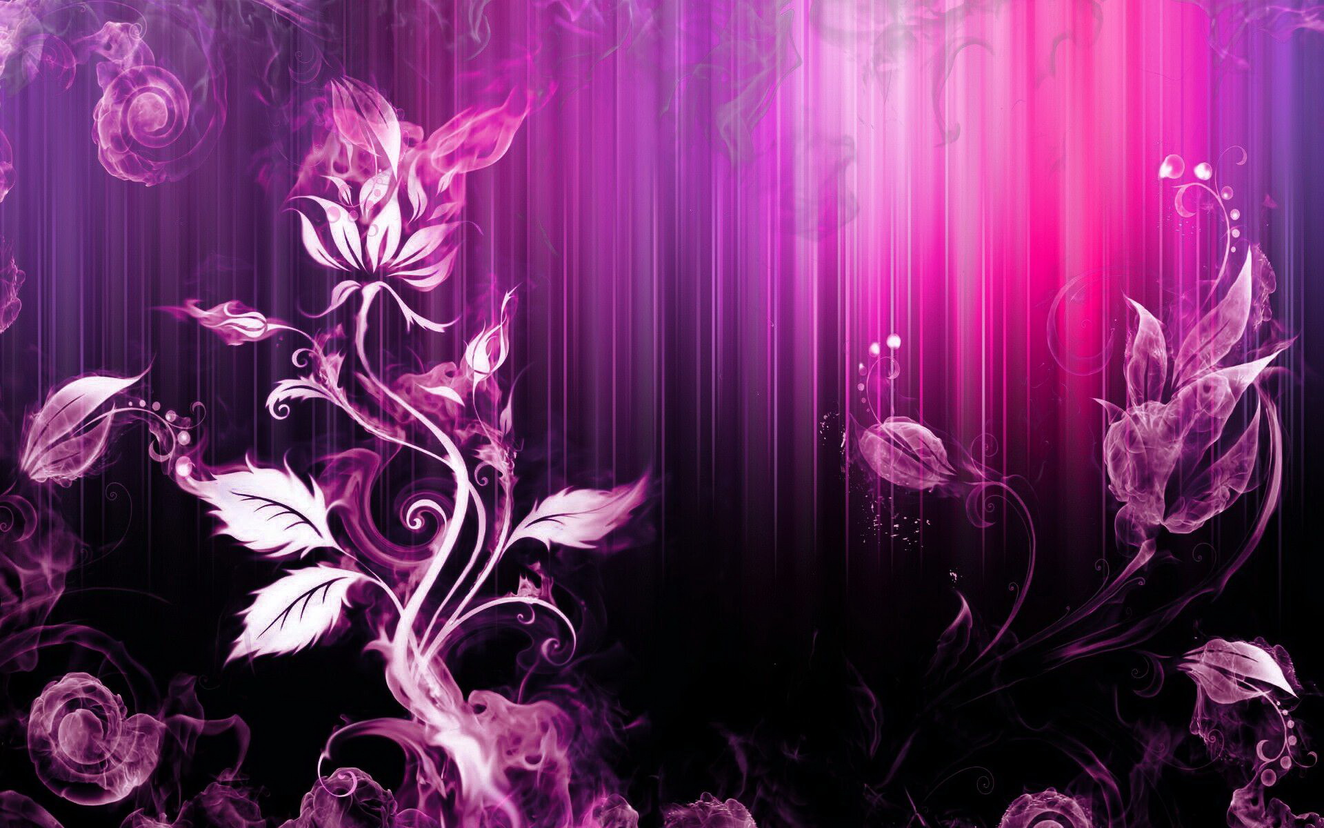 Download mobile wallpaper Purple, Flowers, Flower, Artistic for free.