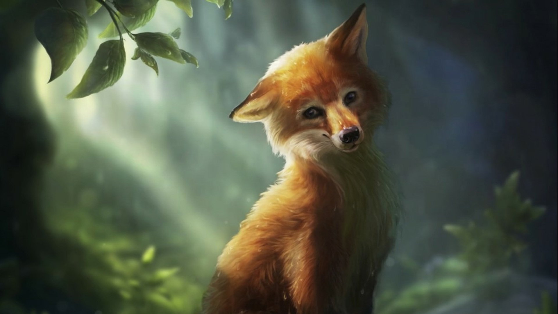 Download mobile wallpaper Fantasy, Fox, Fantasy Animals for free.