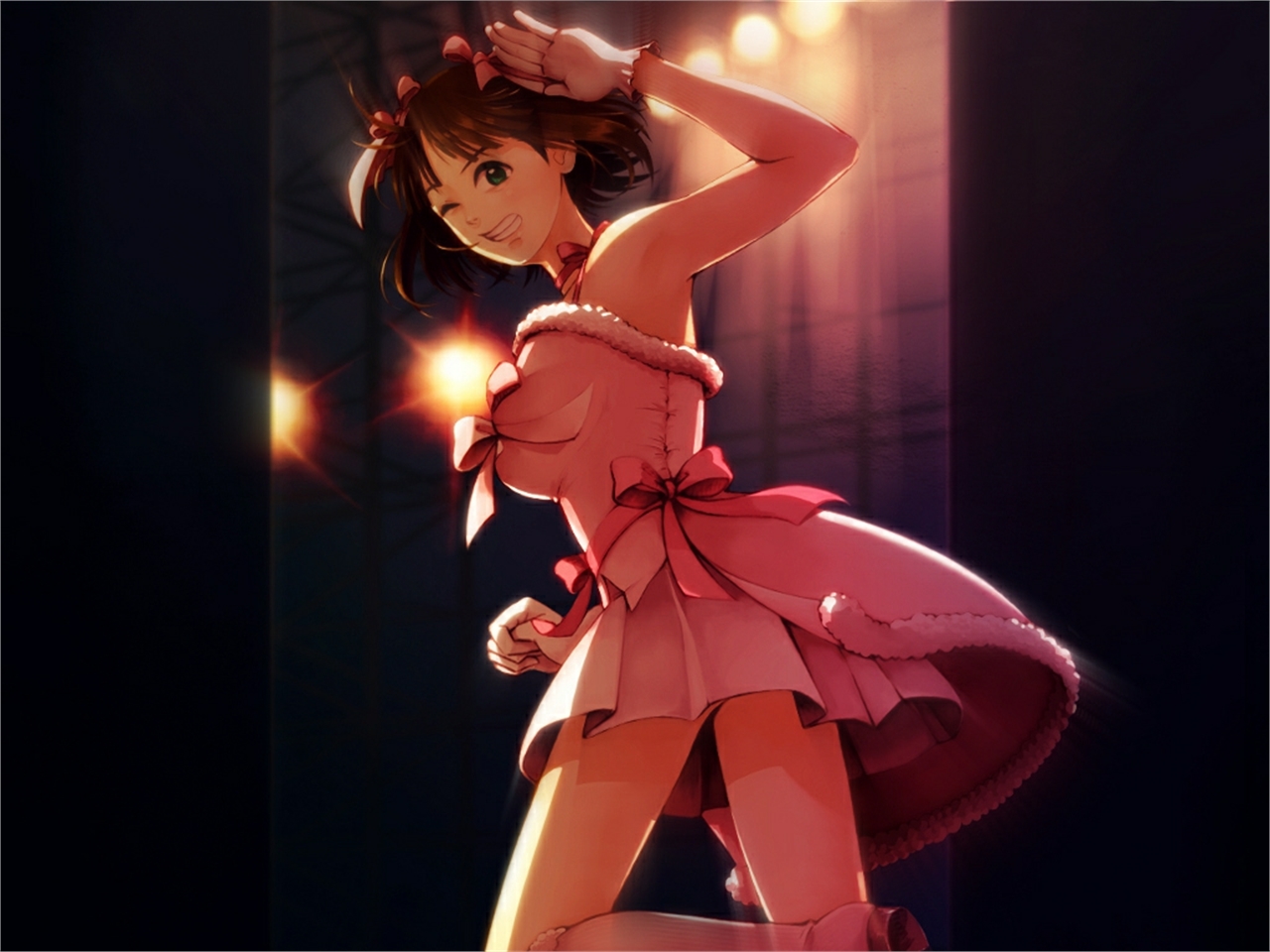 Handy-Wallpaper Animes, The Idolm@ster, Haruka Amami kostenlos herunterladen.