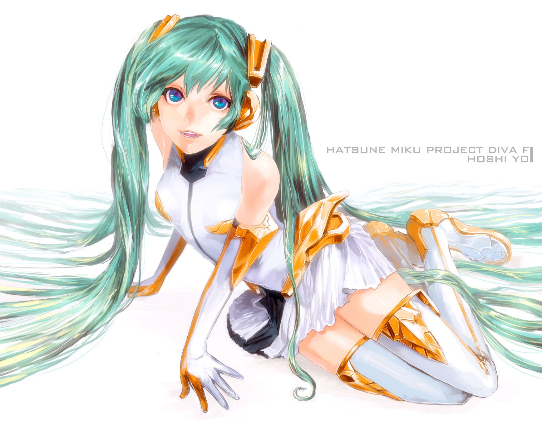 Laden Sie Hatsune Miku: Projekt Diva F 2Nd HD-Desktop-Hintergründe herunter