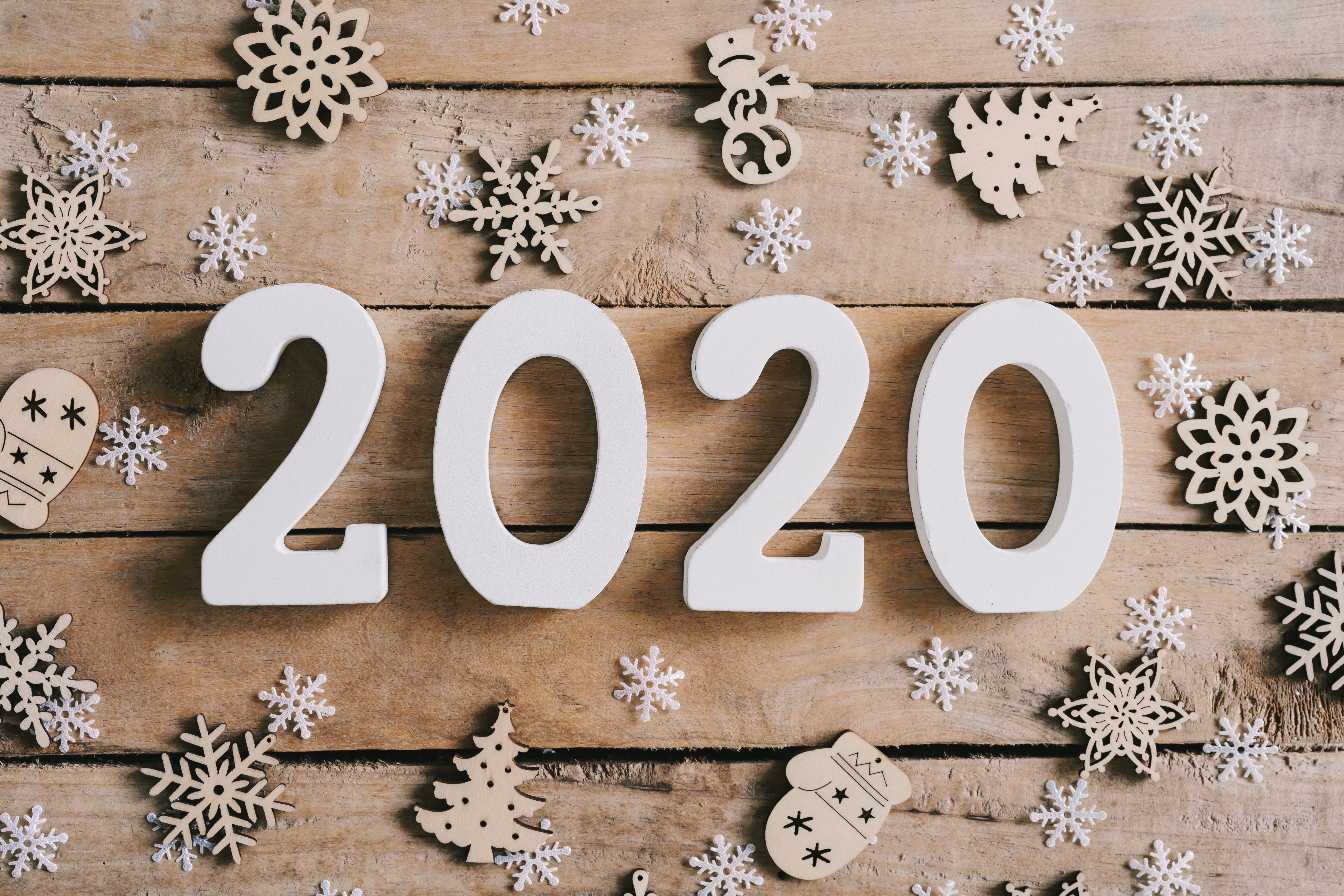 Завантажити шпалери безкоштовно Новий Рік, Свято, Сніжинка, Новий Рік 2020 картинка на робочий стіл ПК