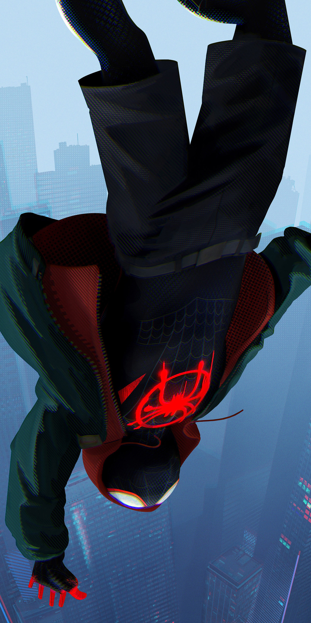 Baixar papel de parede para celular de Homem Aranha, Filme, Miles Morales, Homem Aranha: No Aranhaverso gratuito.