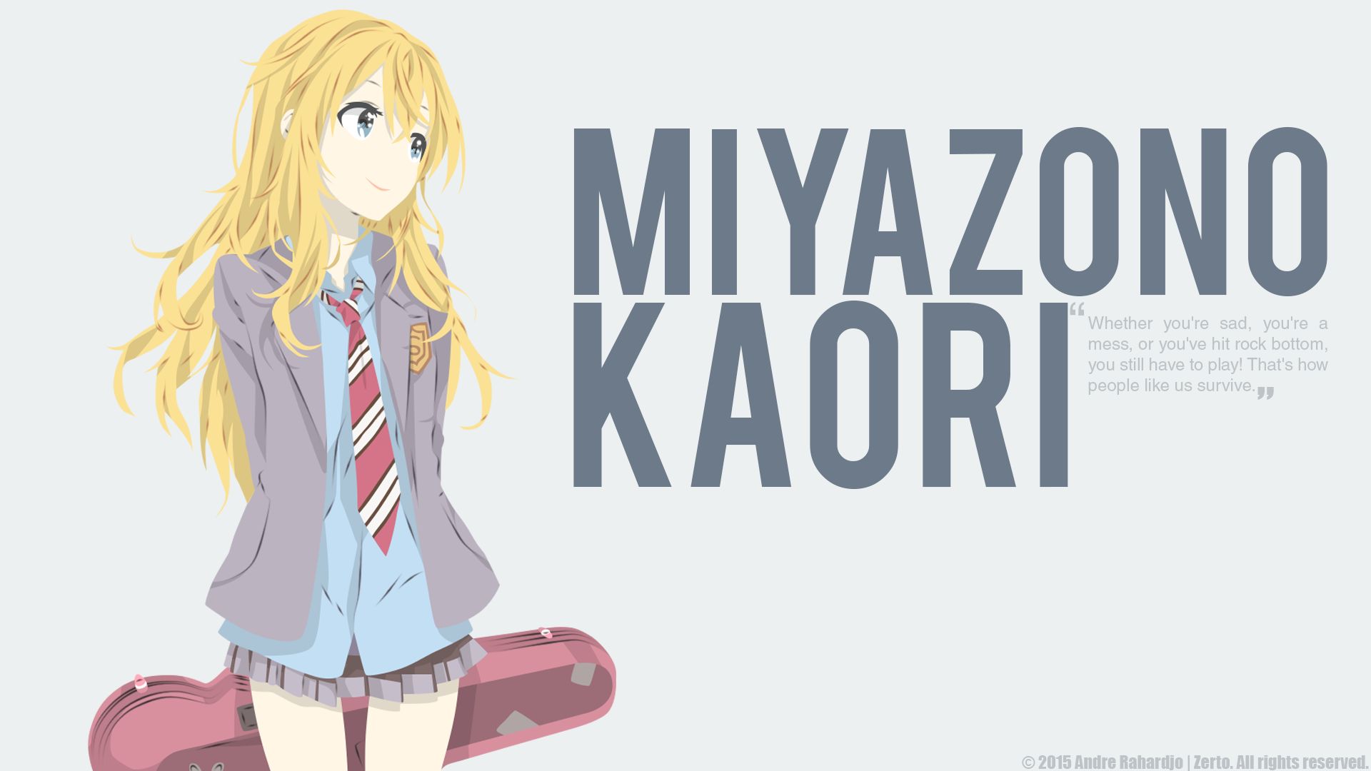 Baixar papel de parede para celular de Anime, Kaori Miyazono, Shigatsu Wa Kimi No Uso gratuito.