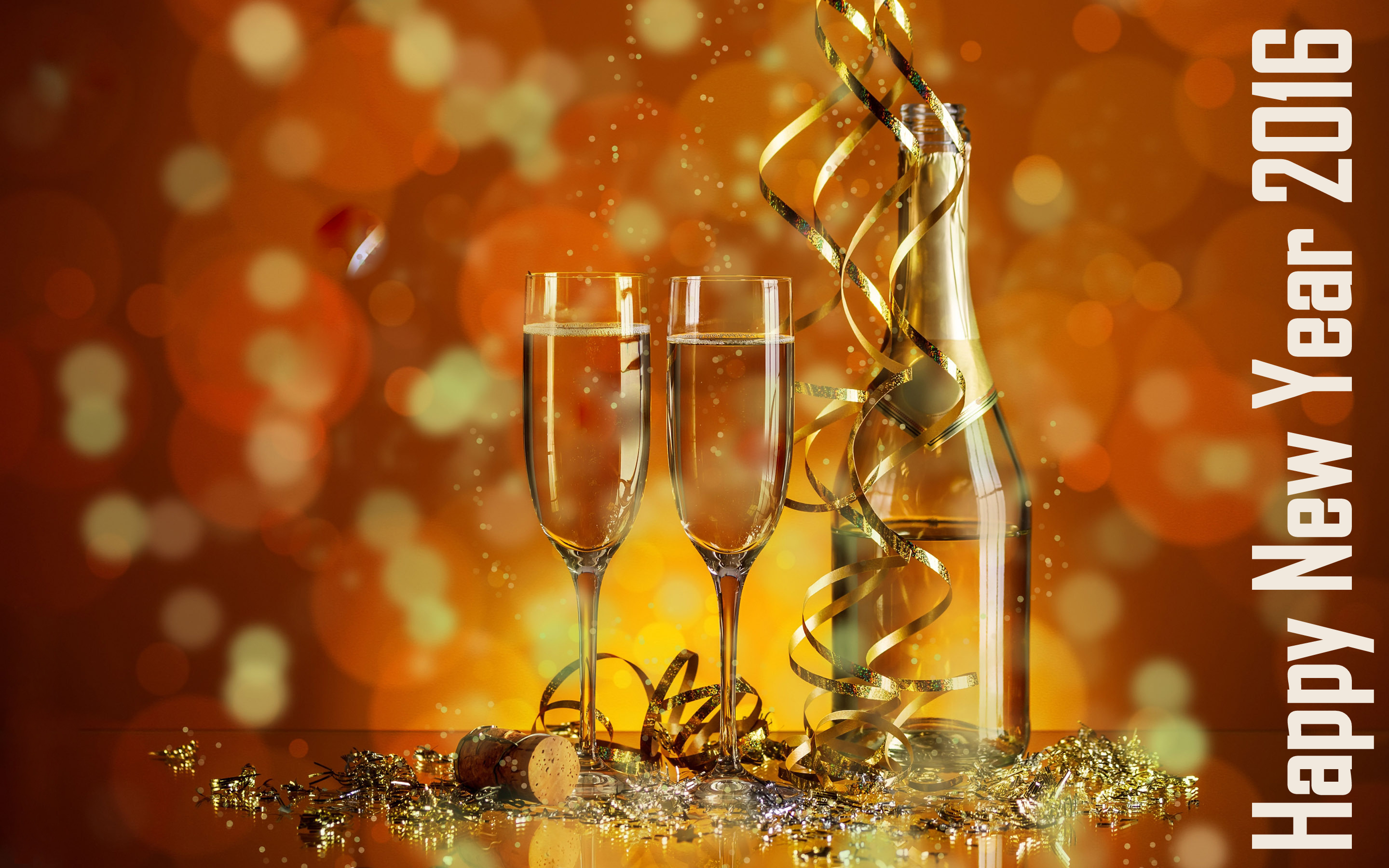 holiday, new year 2016, champagne, new year