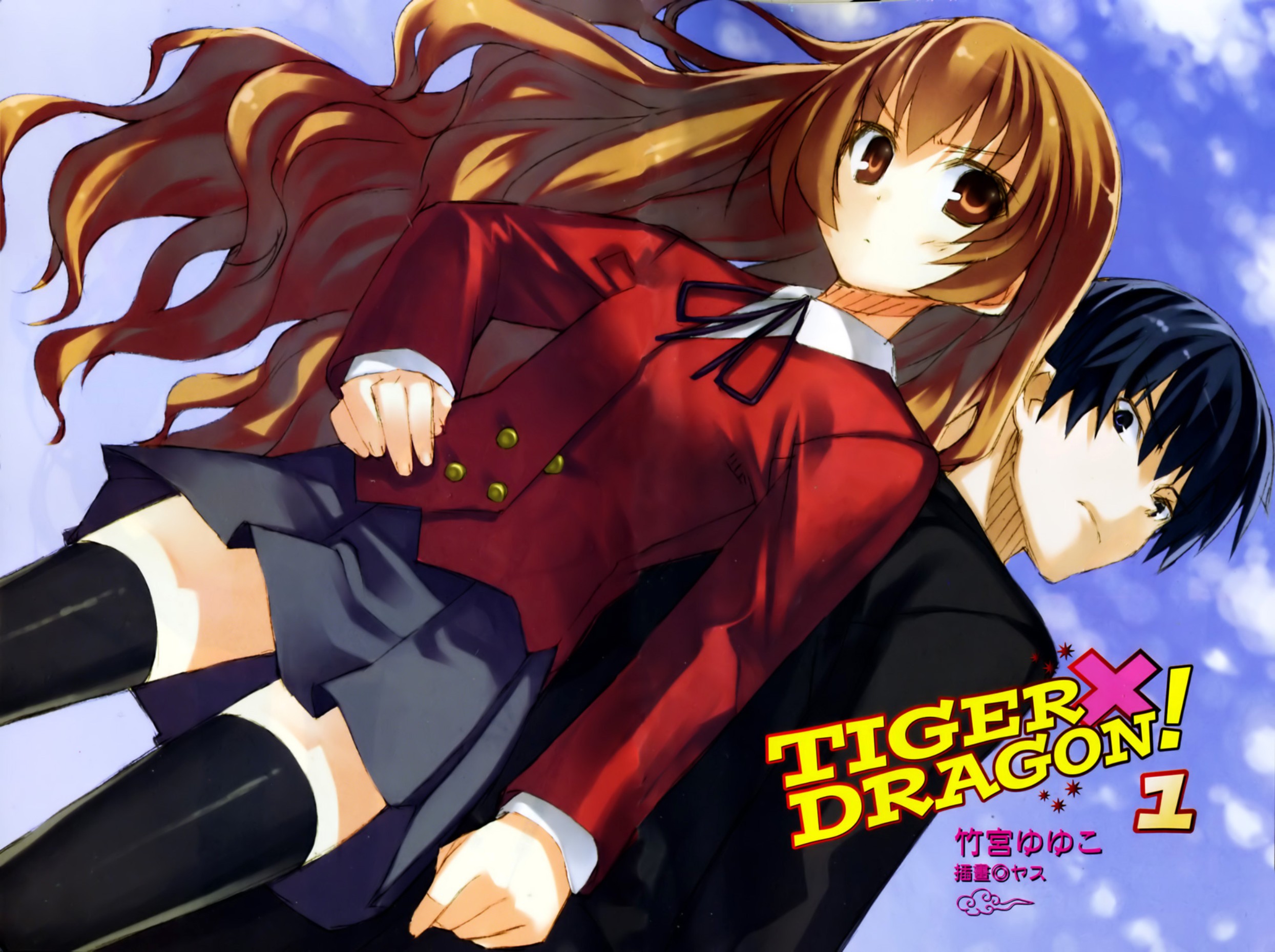 Laden Sie das Animes, Toradora!, Taiga Aisaka, Ryuuji Takasu-Bild kostenlos auf Ihren PC-Desktop herunter