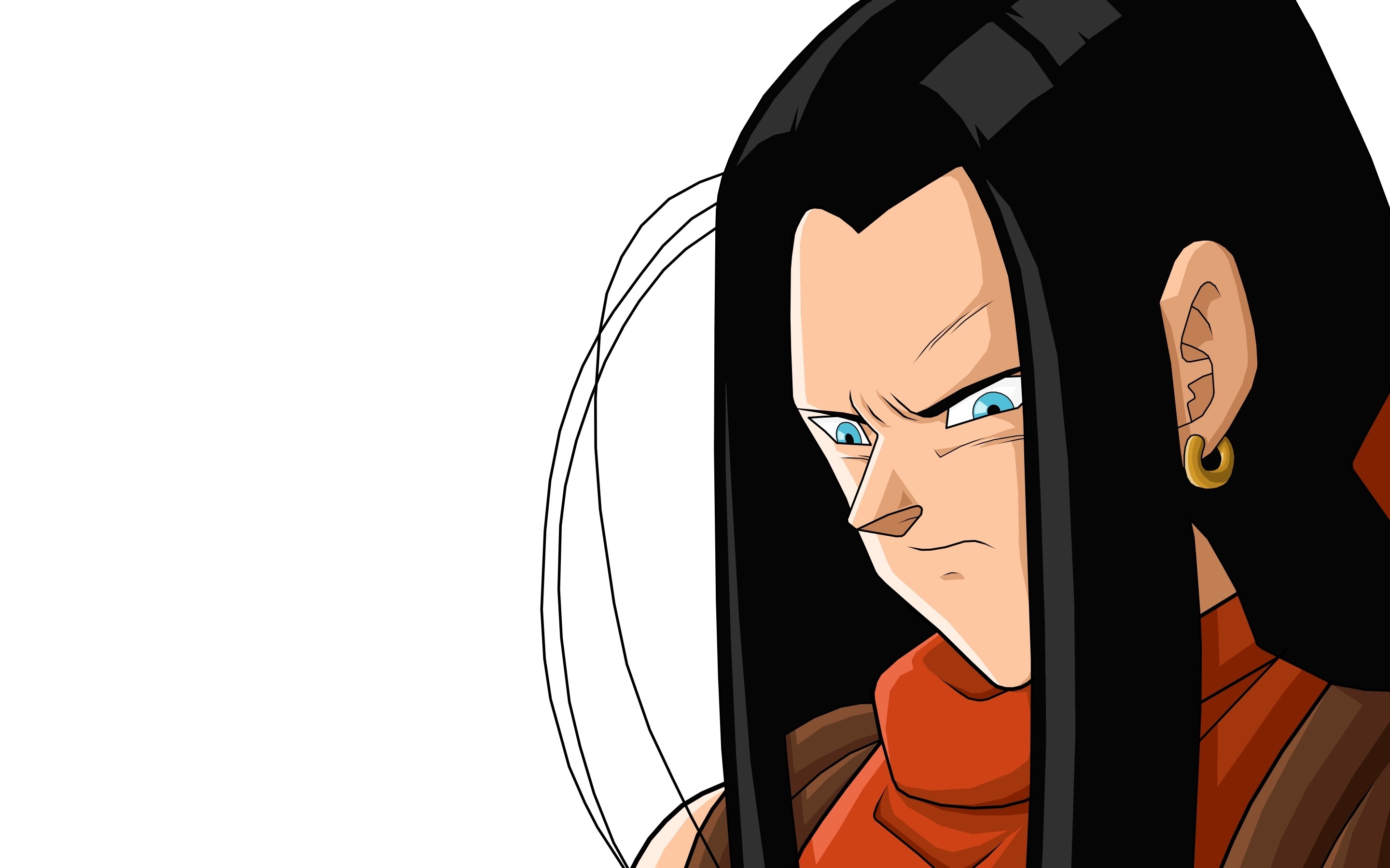 Download mobile wallpaper Android 17 (Dragon Ball), Dragon Ball Gt, Dragon Ball, Anime for free.