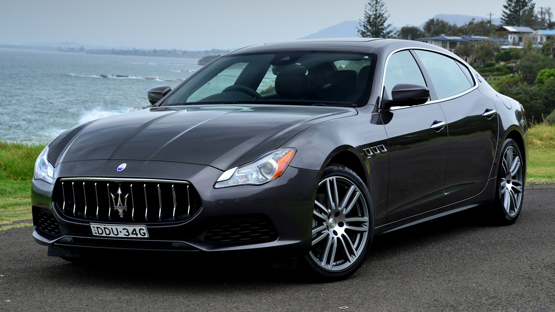 Baixe gratuitamente a imagem Maserati, Carro, Veículos, Carro Preto, Carro De Tamanho Normal, Sedã Esportivo, Maserati Quattroporte Gran Lusso na área de trabalho do seu PC