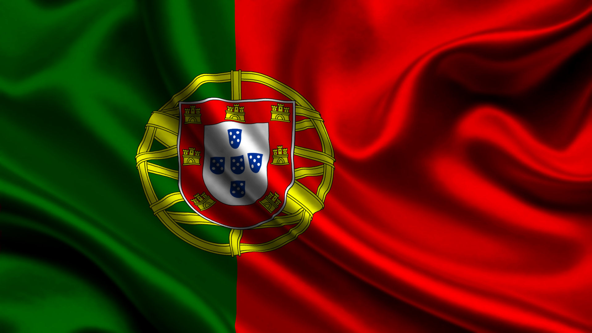 Популярные заставки и фоны Португальский Флаг на компьютер