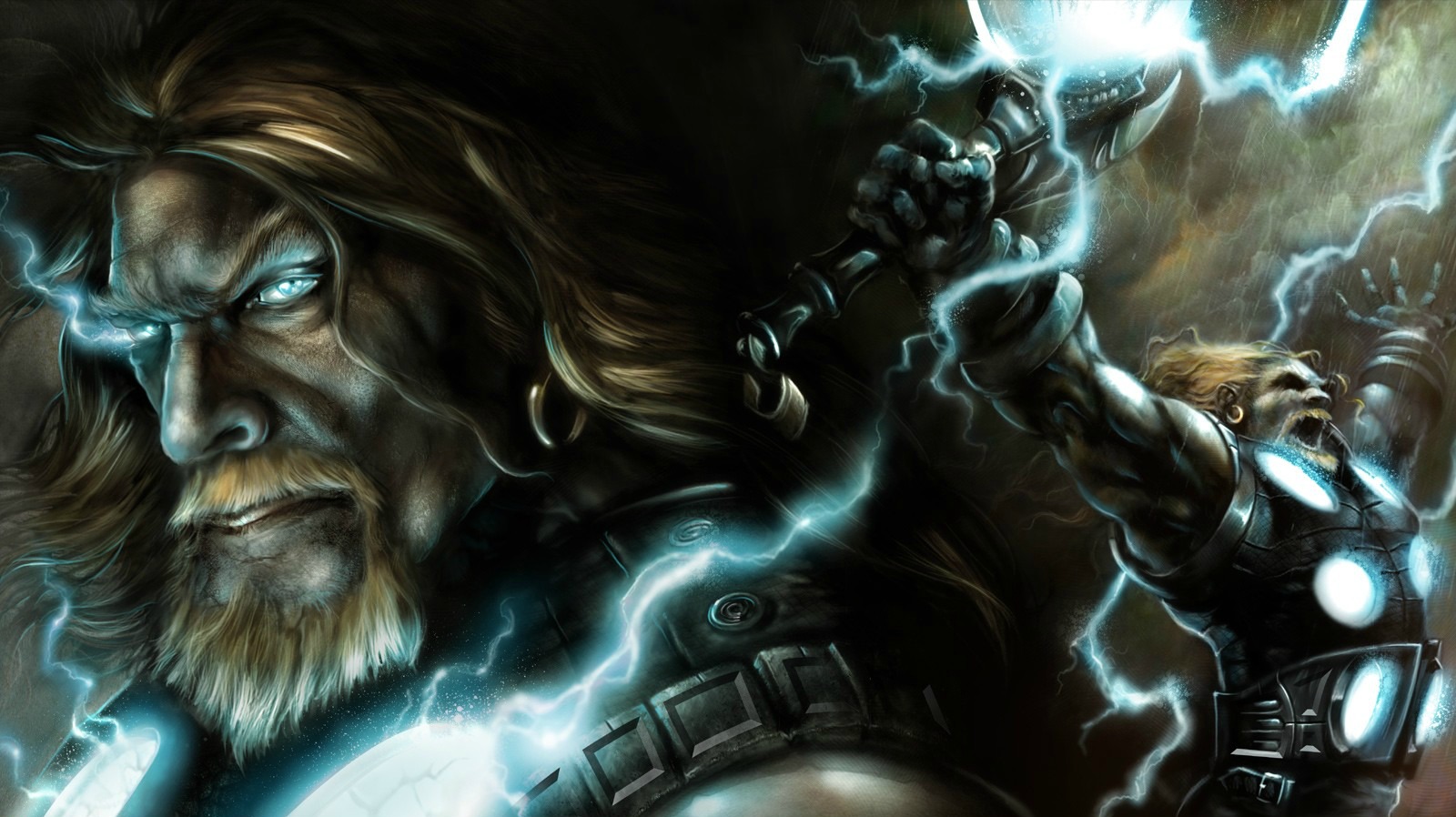 Descarga gratuita de fondo de pantalla para móvil de Deidades, Thor, Fantasía.