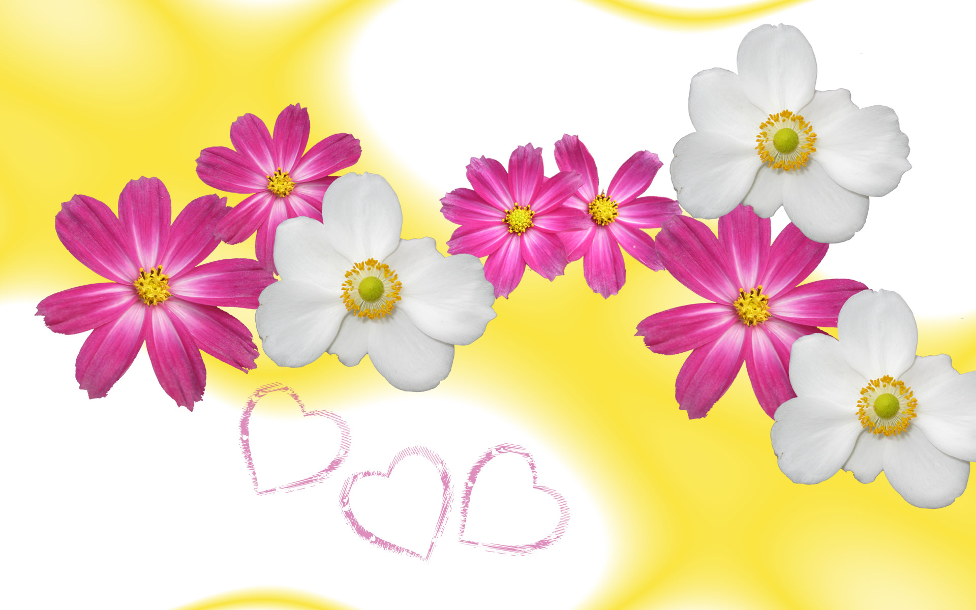 Free download wallpaper Flowers, Flower, Artistic on your PC desktop