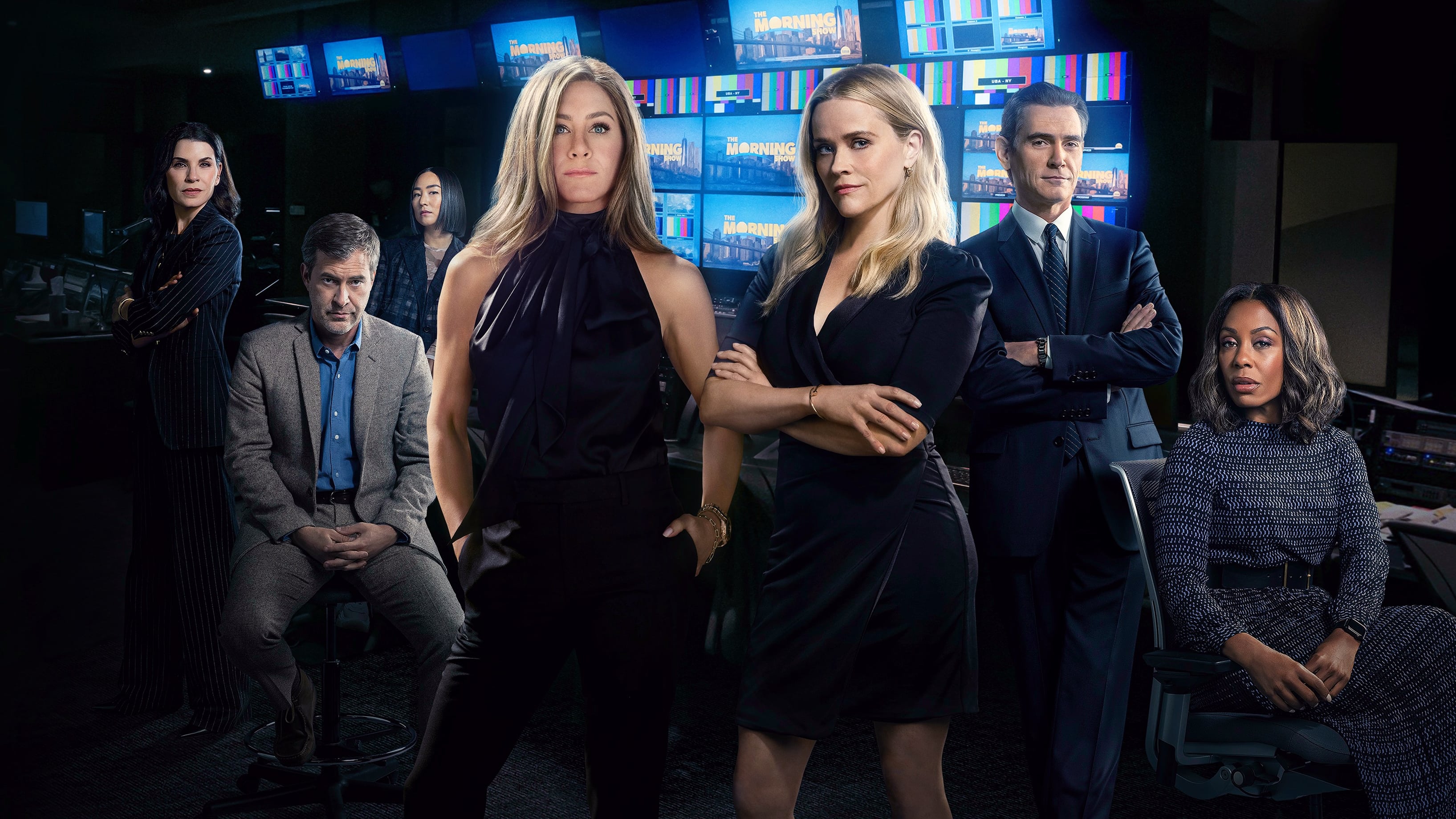 Baixe gratuitamente a imagem Programa De Tv, Jennifer Aniston, Reese Witherspoon, The Morning Show na área de trabalho do seu PC
