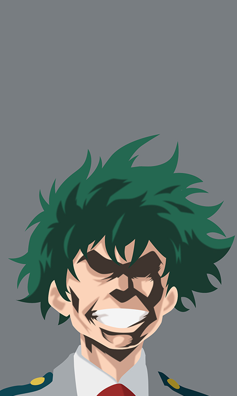 Handy-Wallpaper Animes, Izuku Midoriya, Boku No Hero Academia kostenlos herunterladen.