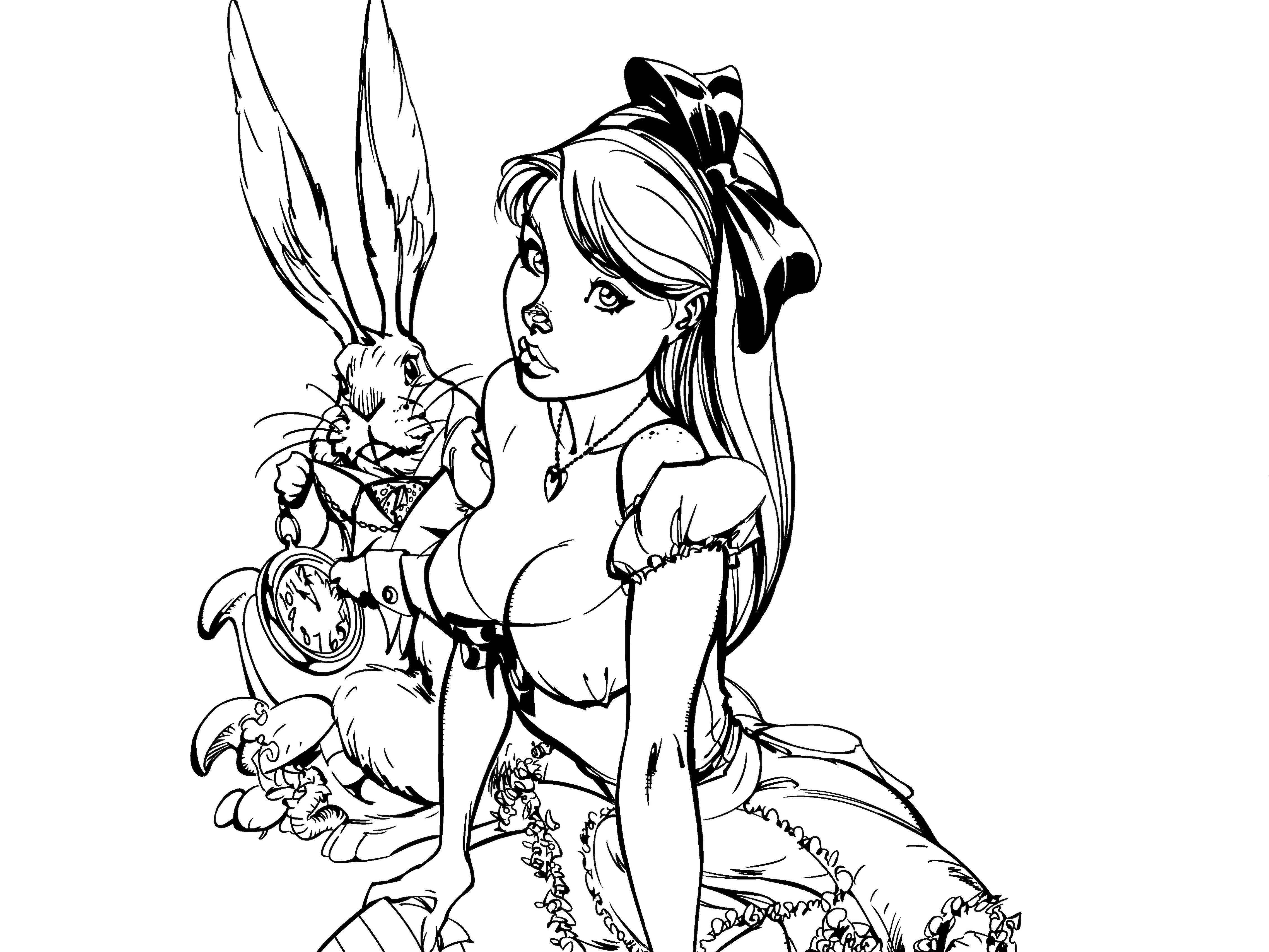 Free download wallpaper Alice In Wonderland, Comics on your PC desktop