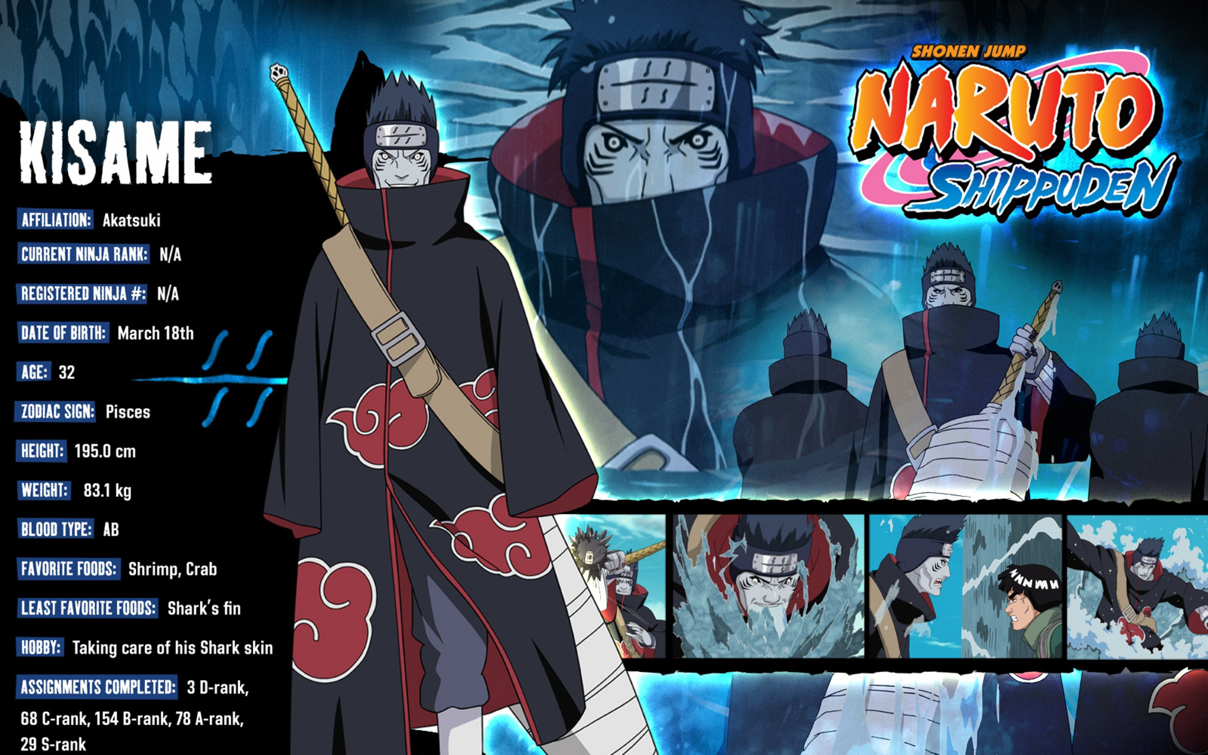Free download wallpaper Anime, Naruto, Kisame Hoshigaki on your PC desktop