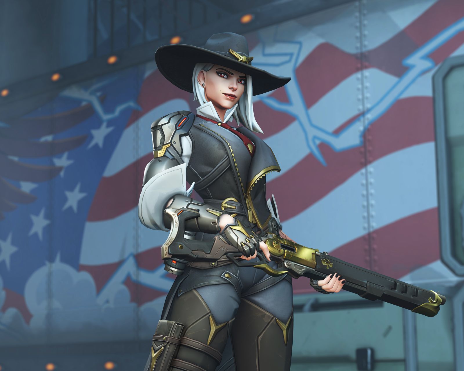 Descarga gratuita de fondo de pantalla para móvil de Overwatch, Videojuego, Ashe (Supervisión).