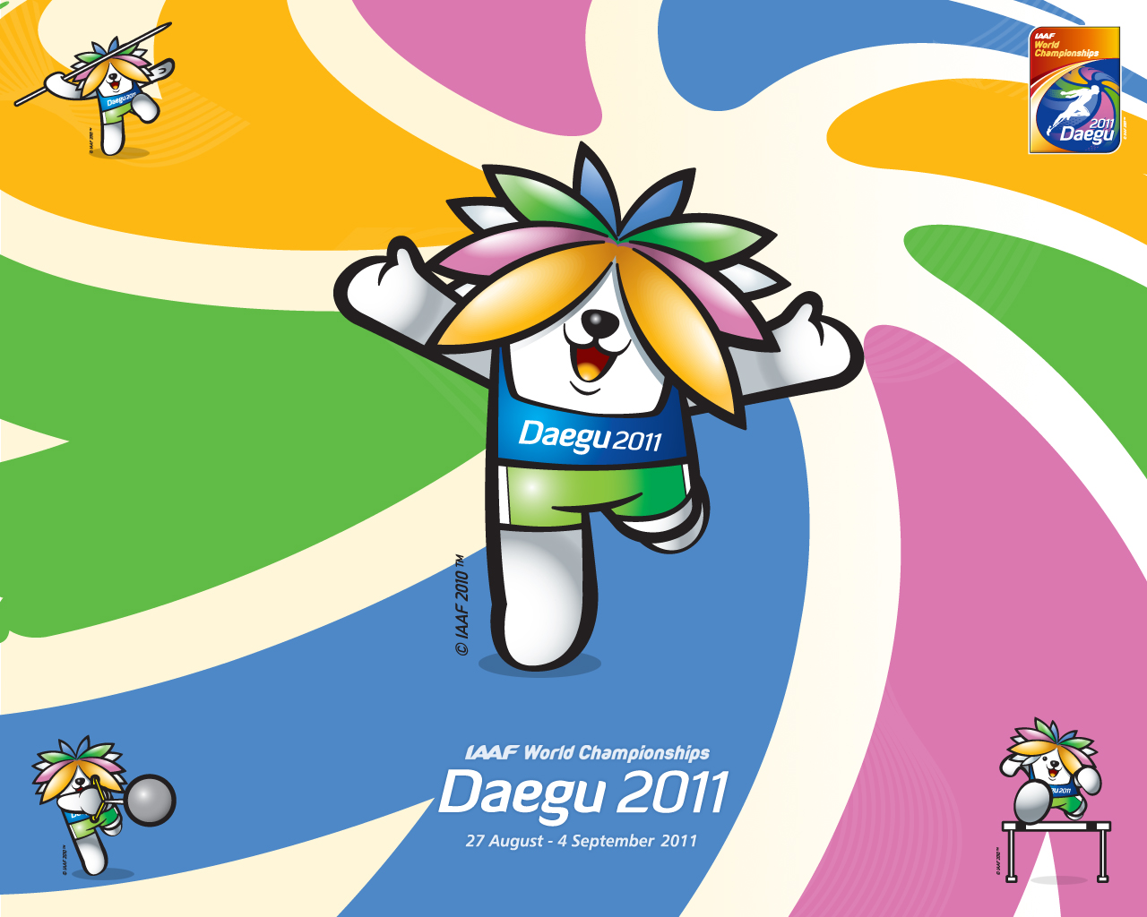 Популярные заставки и фоны 2011 Чемпионат Мира По Легкой Атлетике на компьютер