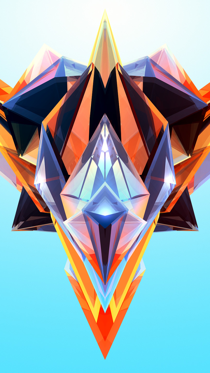 Download mobile wallpaper Abstract, Facets for free.