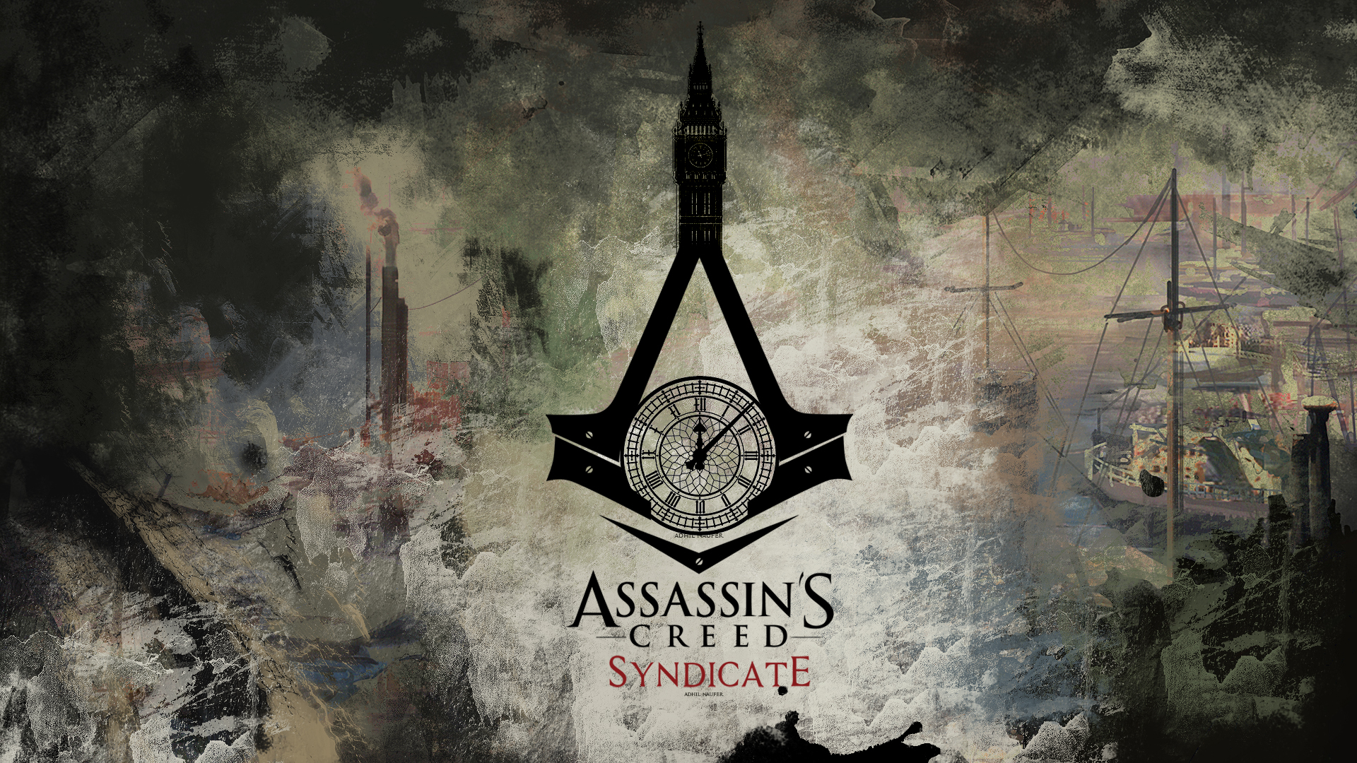assassin's creed: syndicate, assassin's creed, video game, logo