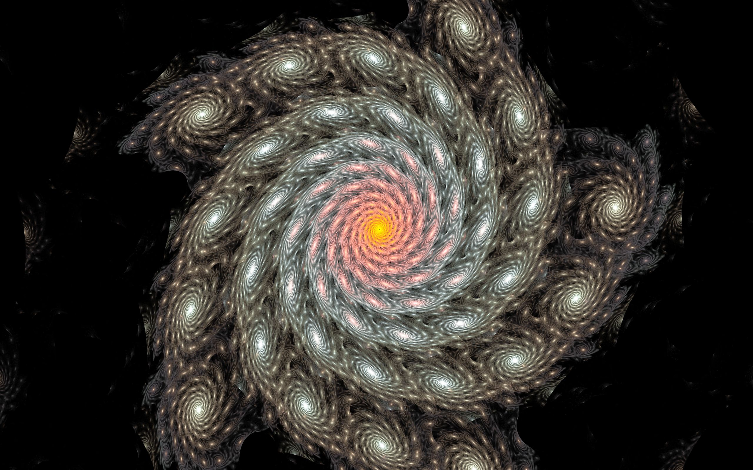 Descarga gratis la imagen Galaxia, Espiral, Abstracto, Fractales en el escritorio de tu PC