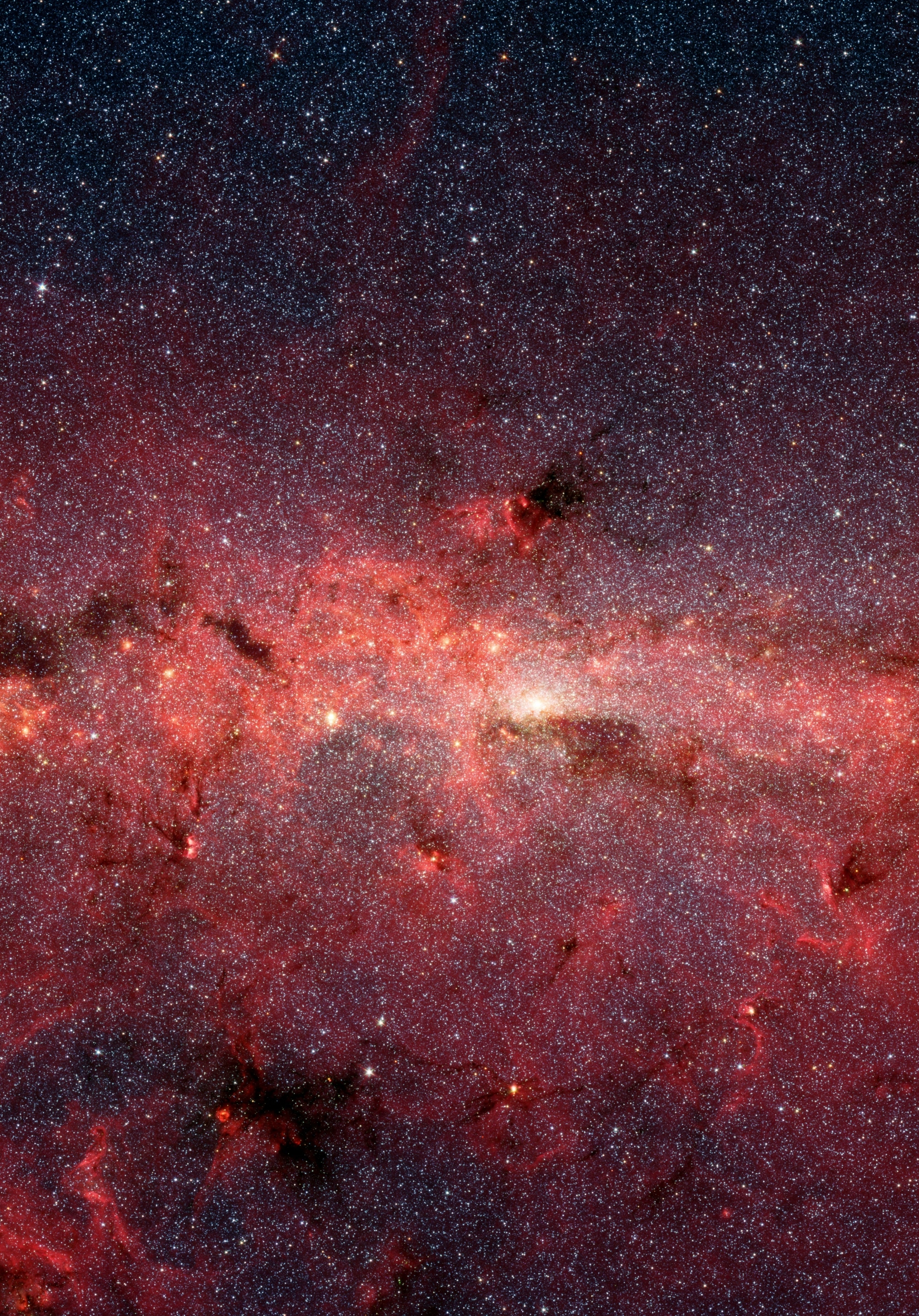 sci fi, milky way, space, infrared, stars