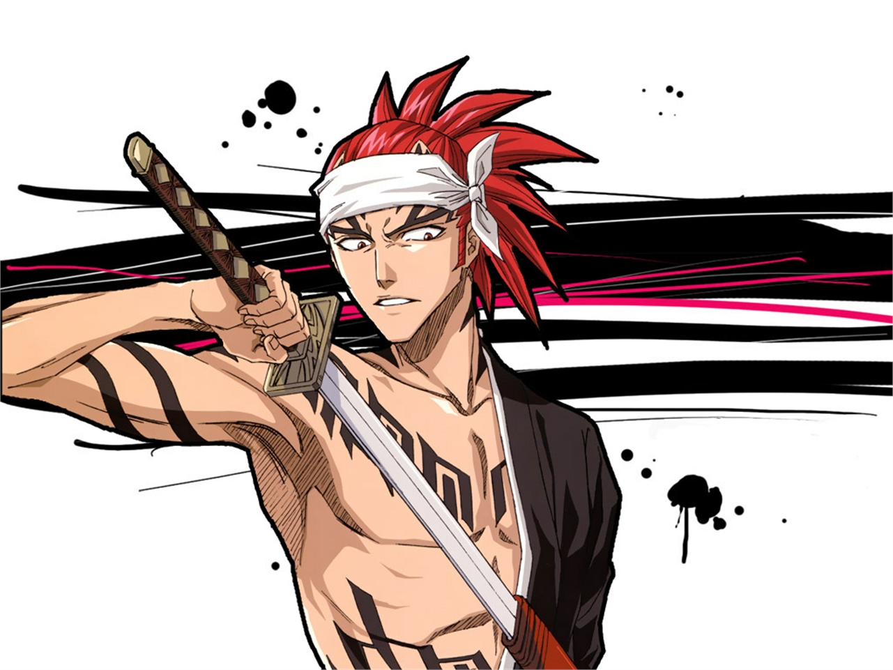 Descarga gratis la imagen Animado, Bleach: Burîchi, Renji Abarai en el escritorio de tu PC