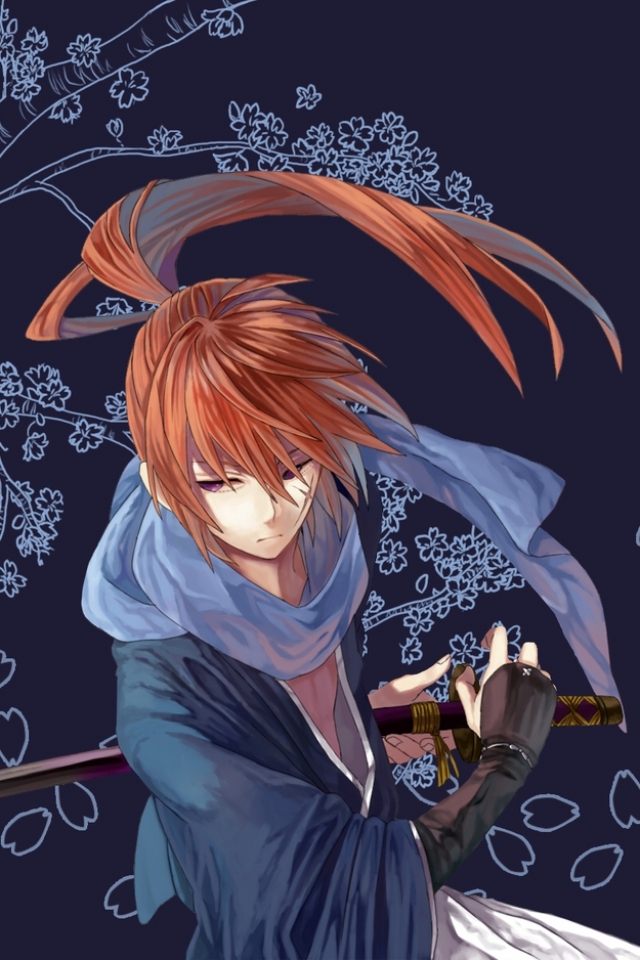 Téléchargez des papiers peints mobile Animé, Kenshin Le Vagabond gratuitement.