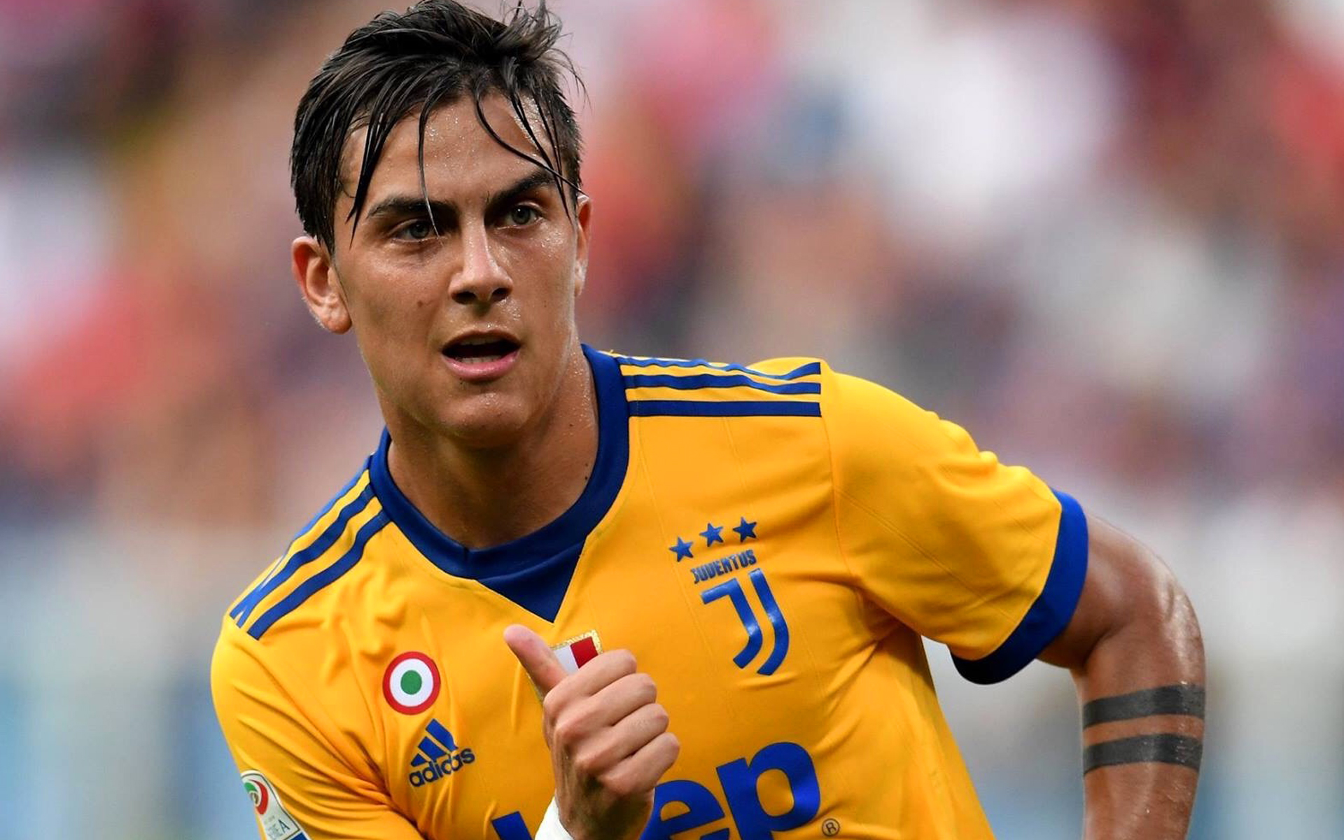 Handy-Wallpaper Sport, Fußball, Juventus Turin, Paulo Dybala kostenlos herunterladen.