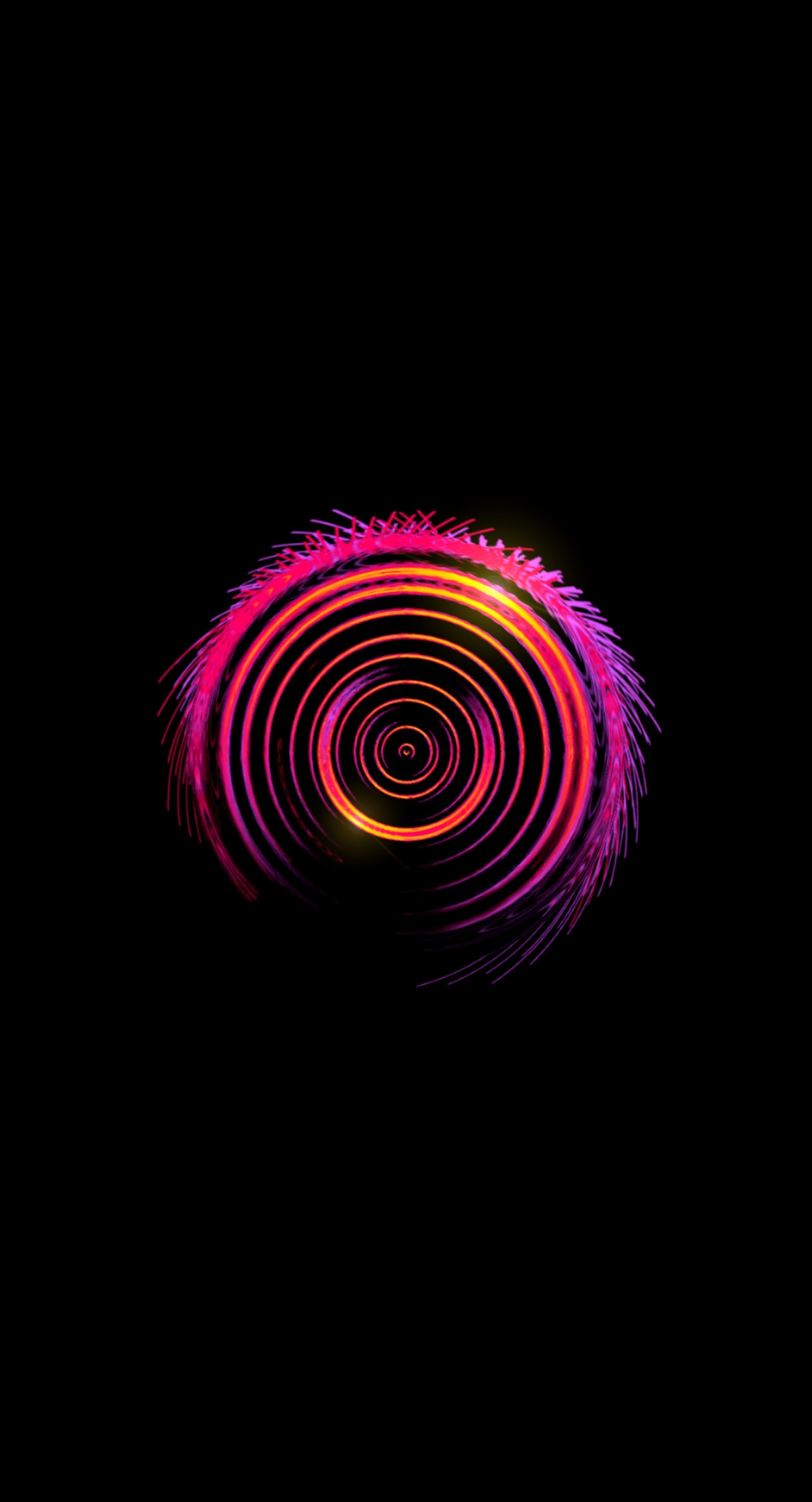 Free download wallpaper Abstract, Circles, Divorces, Gradient, Black Background on your PC desktop