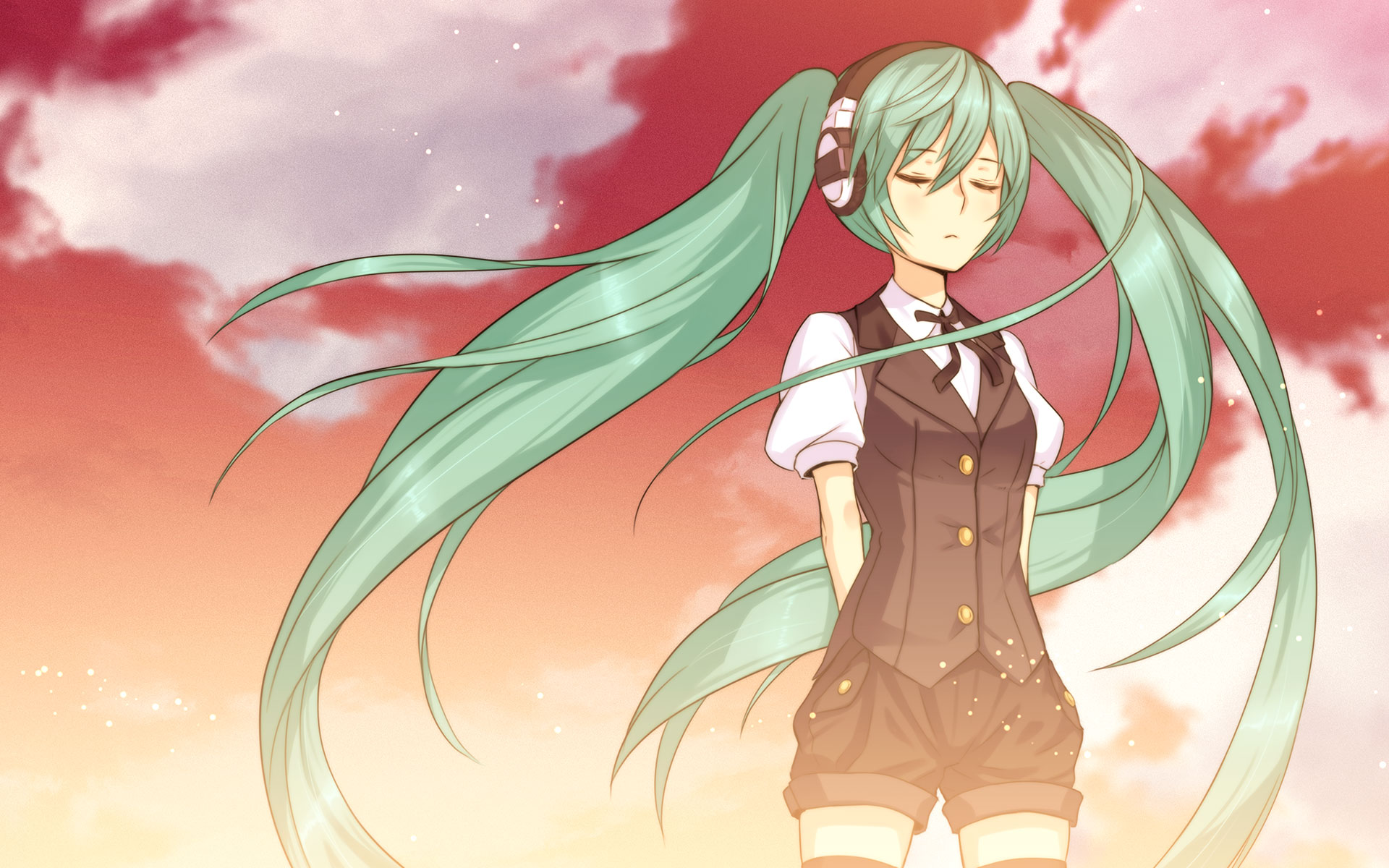 Free download wallpaper Anime, Vocaloid, Hatsune Miku on your PC desktop