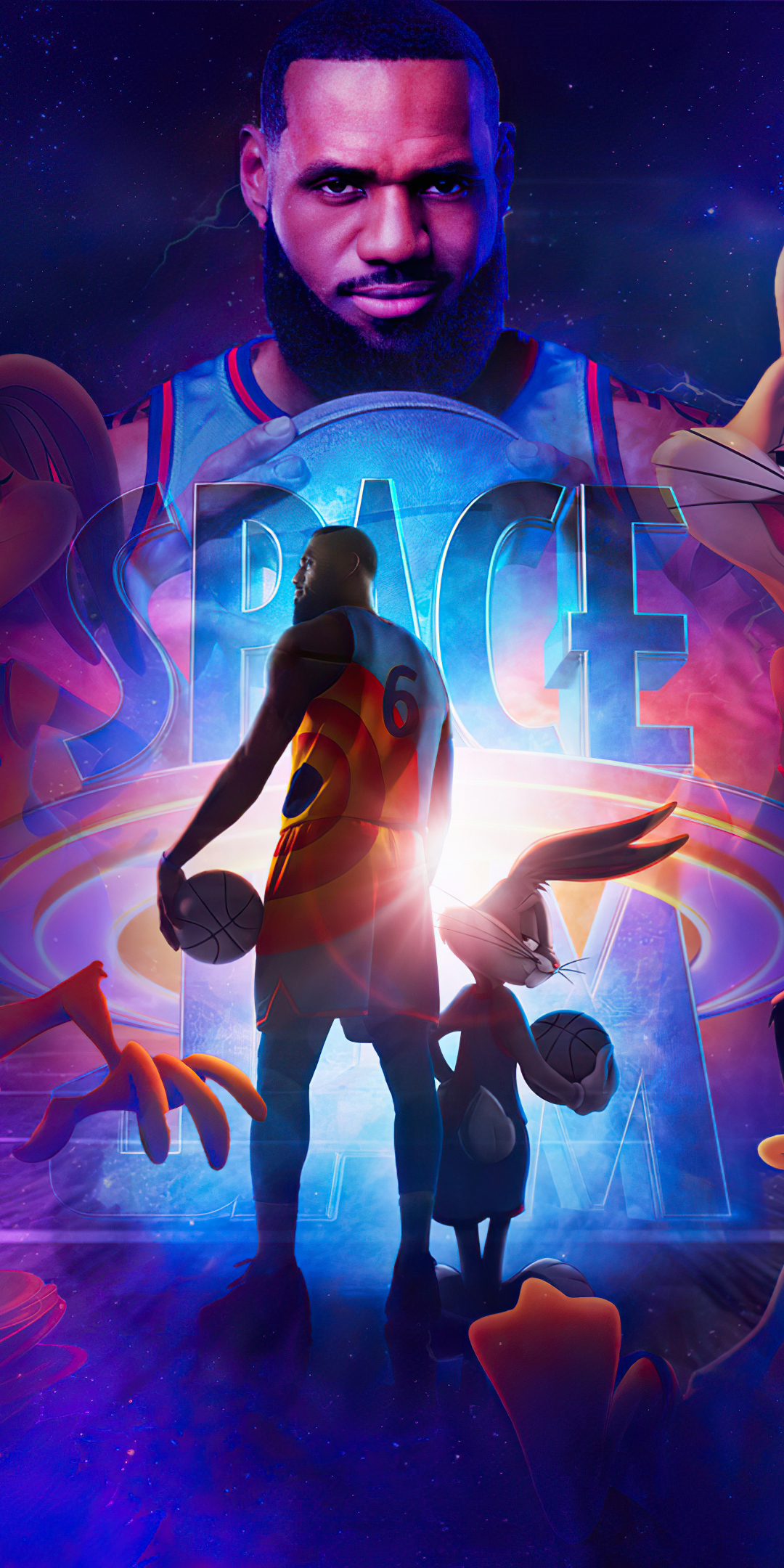 Download mobile wallpaper Movie, Bugs Bunny, Looney Tunes, Lebron James, Space Jam 2, Space Jam: A New Legacy for free.