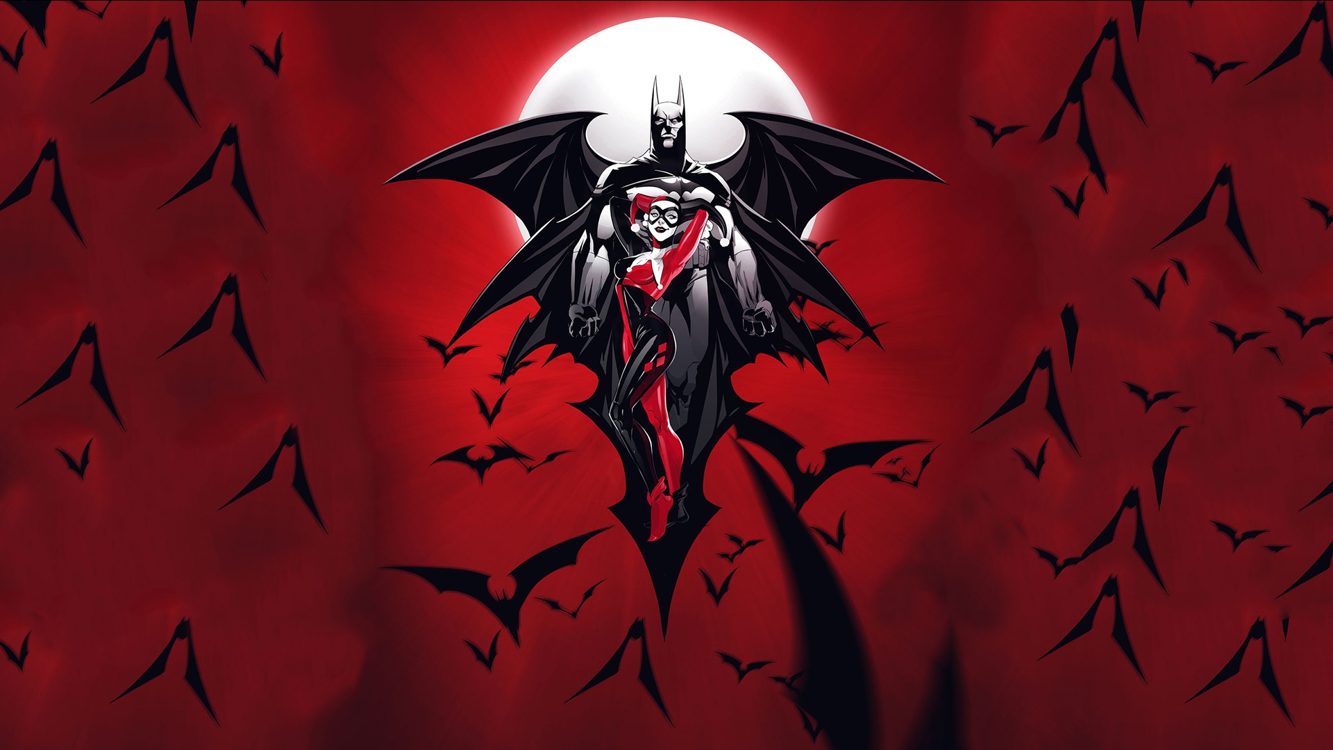 Free download wallpaper Batman, Comics, Harley Quinn on your PC desktop