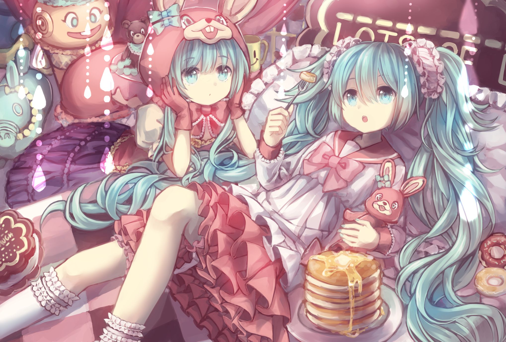 PCデスクトップにボーカロイド, 初音ミク, アニメ画像を無料でダウンロード