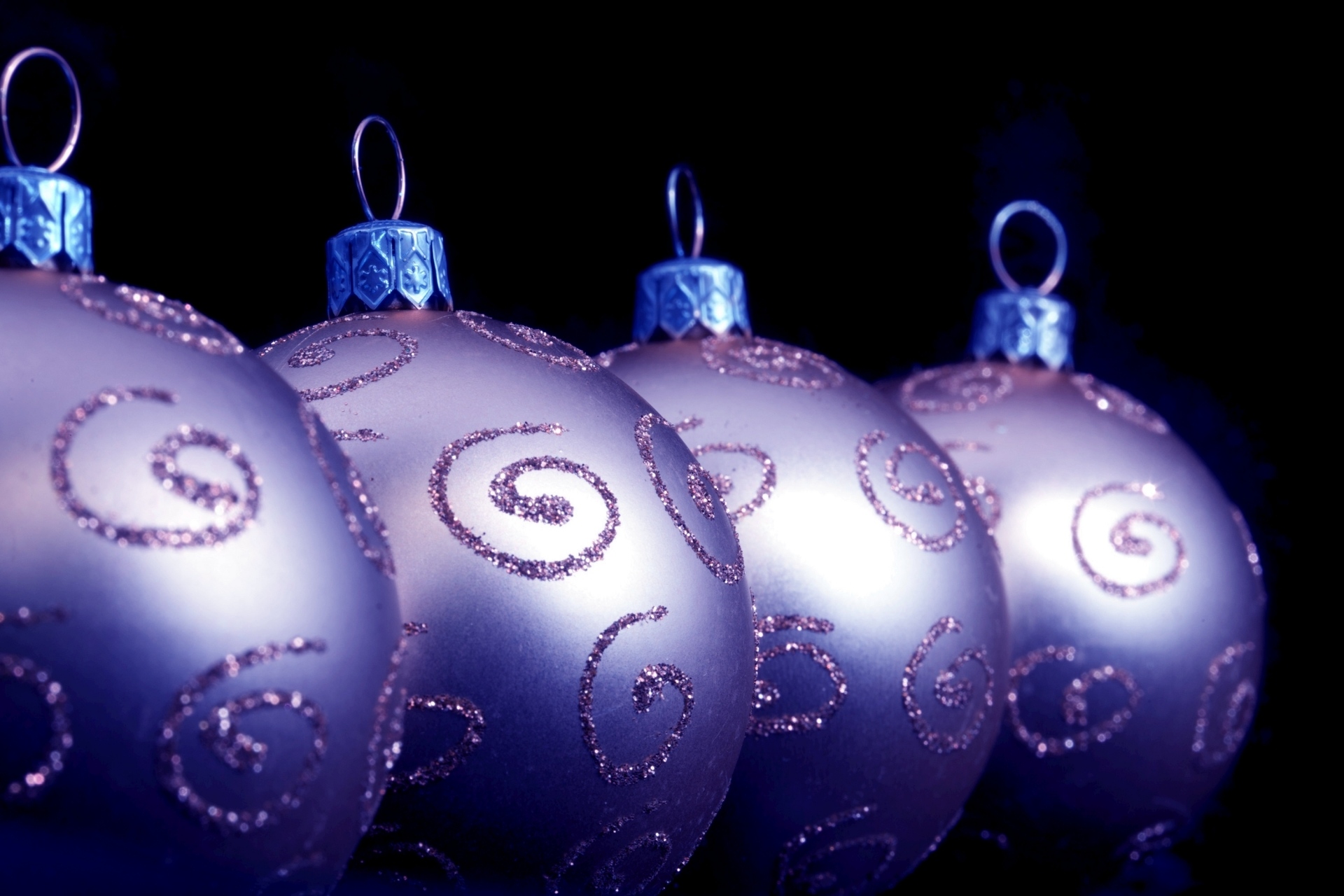 Download mobile wallpaper Christmas, Holiday, Purple, Decoration, Bauble for free.