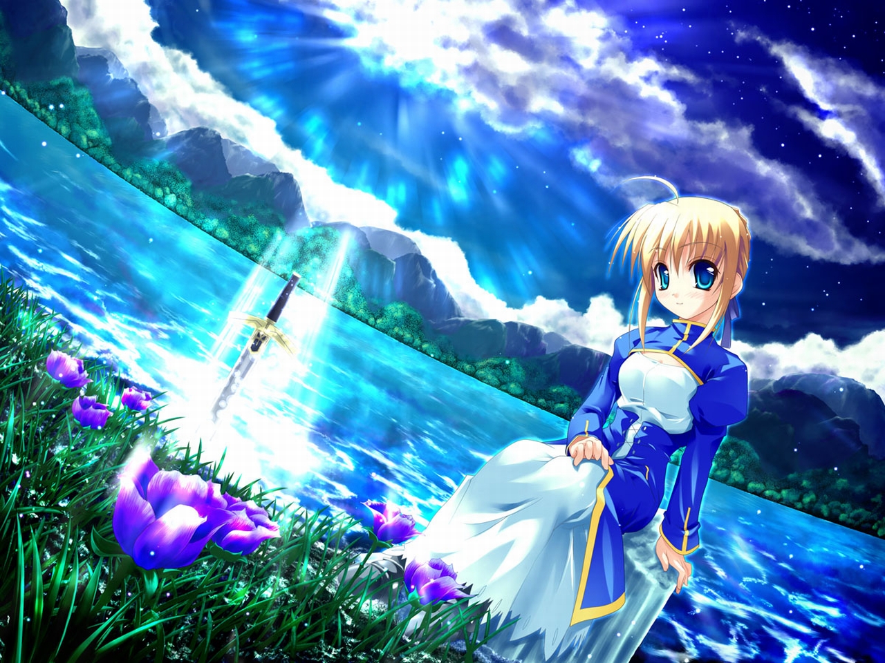 Free download wallpaper Anime, Saber (Fate Series), Fate/stay Night on your PC desktop