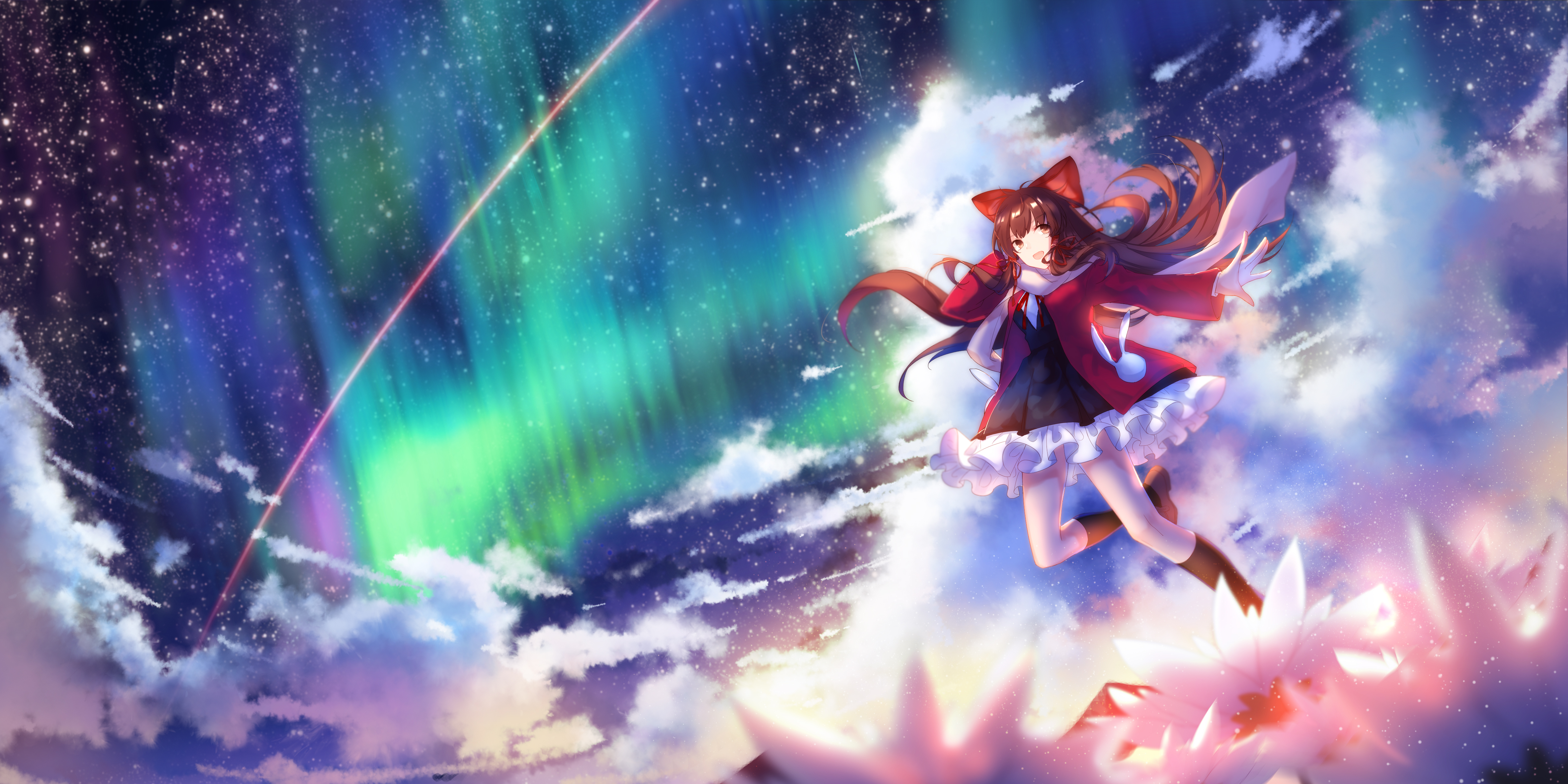 Free download wallpaper Anime, Touhou, Reimu Hakurei on your PC desktop