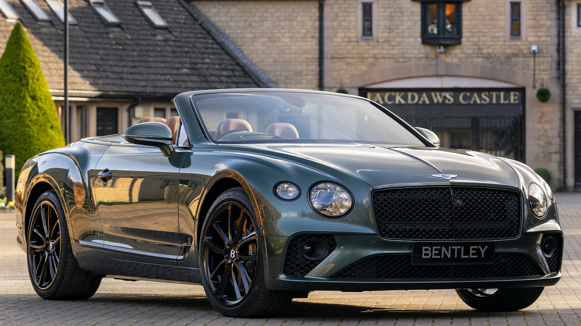Laden Sie Bentley Continental Gt Convertible Equestrian Edition Von Mulliner HD-Desktop-Hintergründe herunter