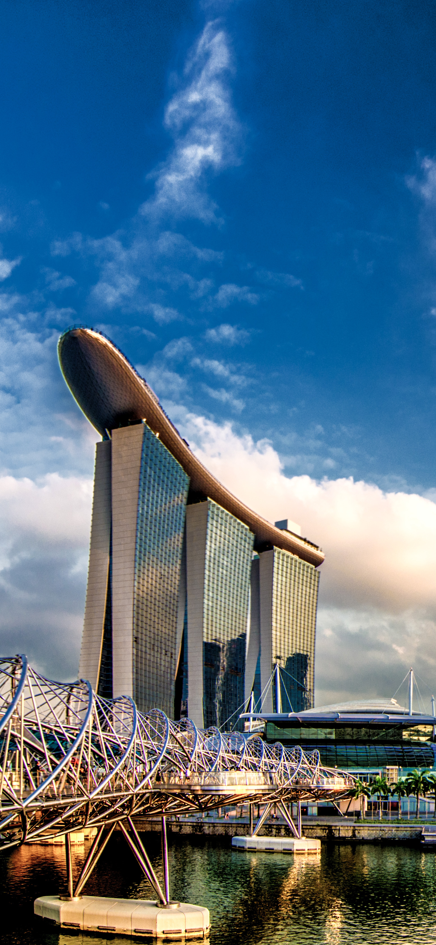 Скачать картинку Сделано Человеком, Marina Bay Sands в телефон бесплатно.