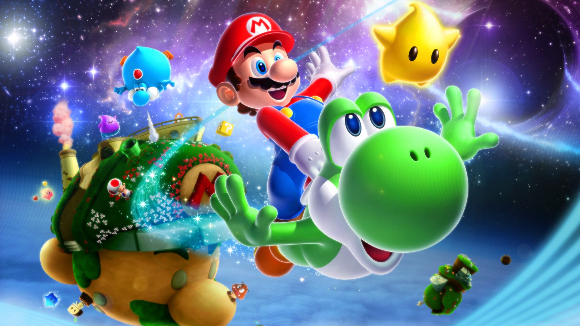Los mejores fondos de pantalla de Super Mario Galaxy 2 para la pantalla del teléfono