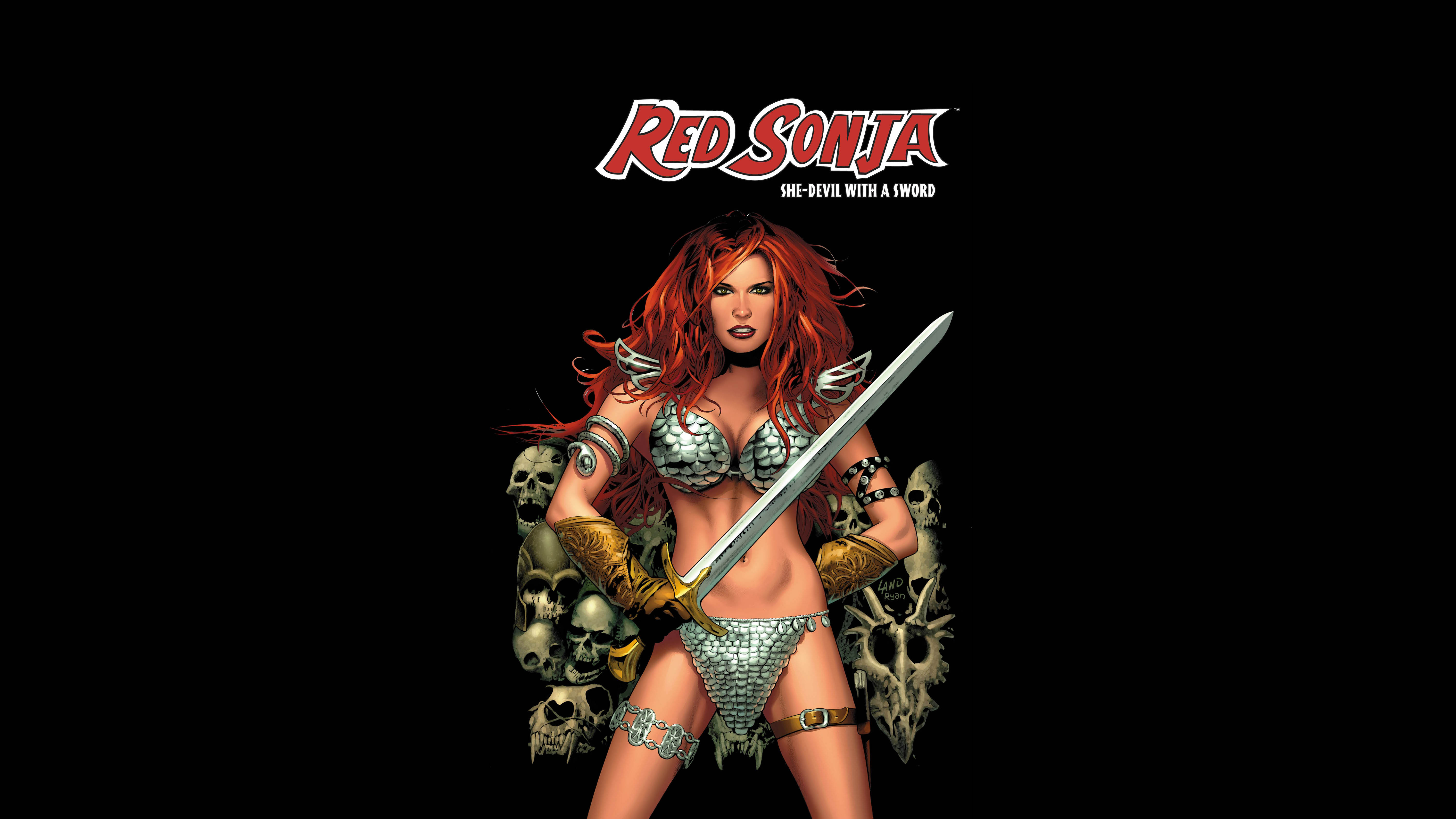 621501 descargar fondo de pantalla historietas, el guerrero rojo: protectores de pantalla e imágenes gratis