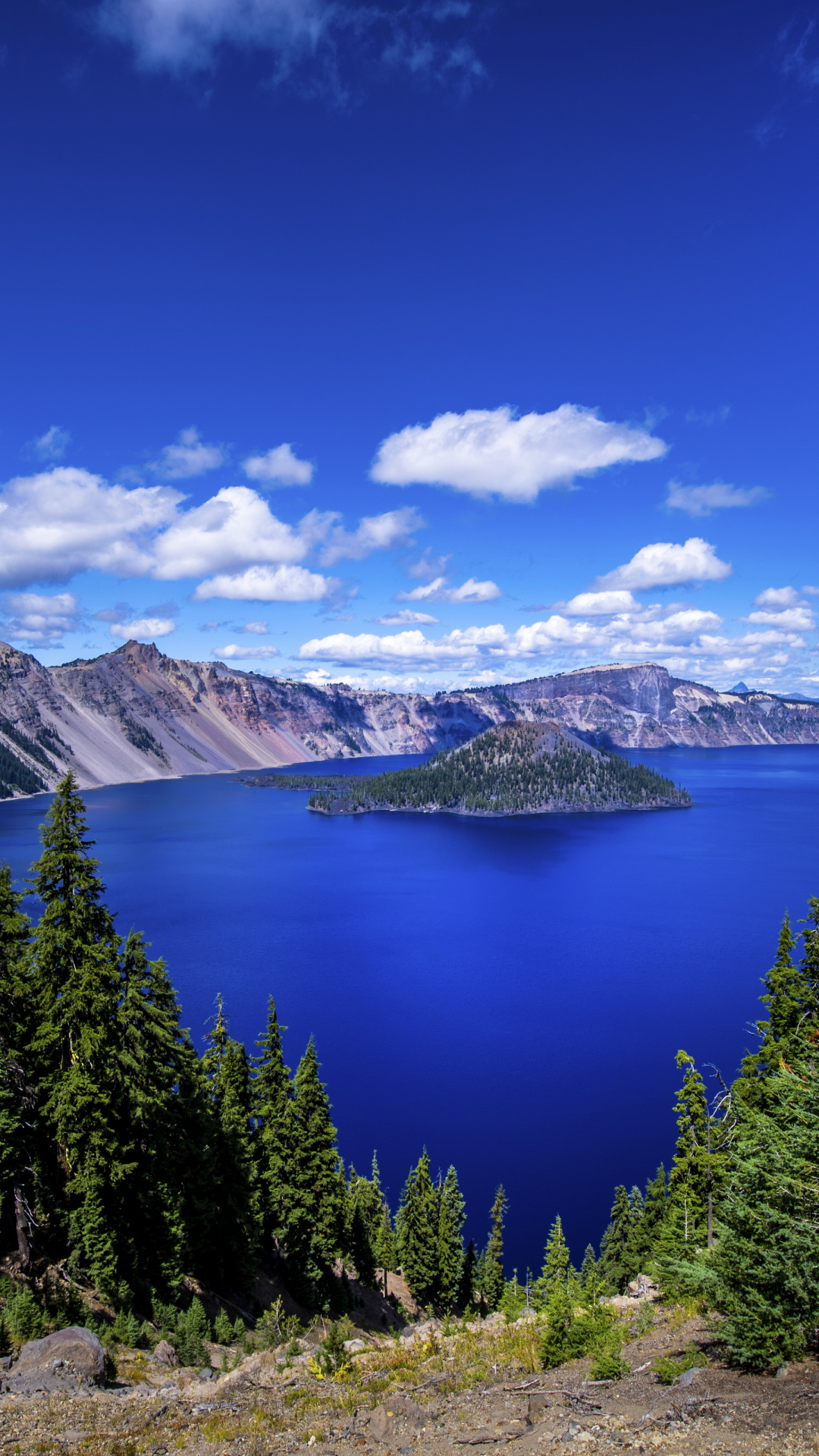 Скачати мобільні шпалери Озеро, Земля, Орегон, Кратерне Озеро безкоштовно.