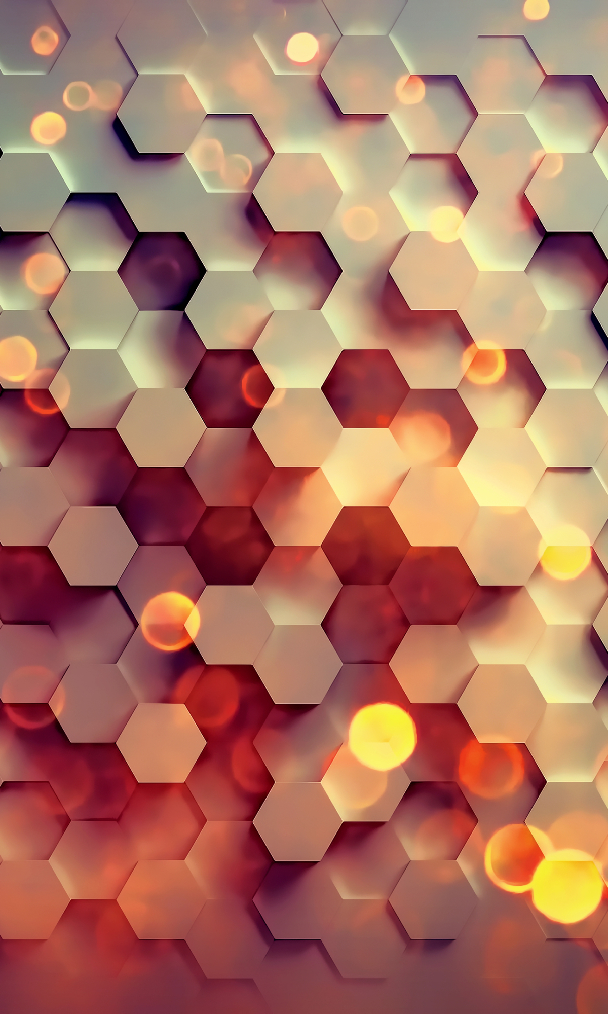 Download mobile wallpaper Abstract, Hexagon, Geometry for free.