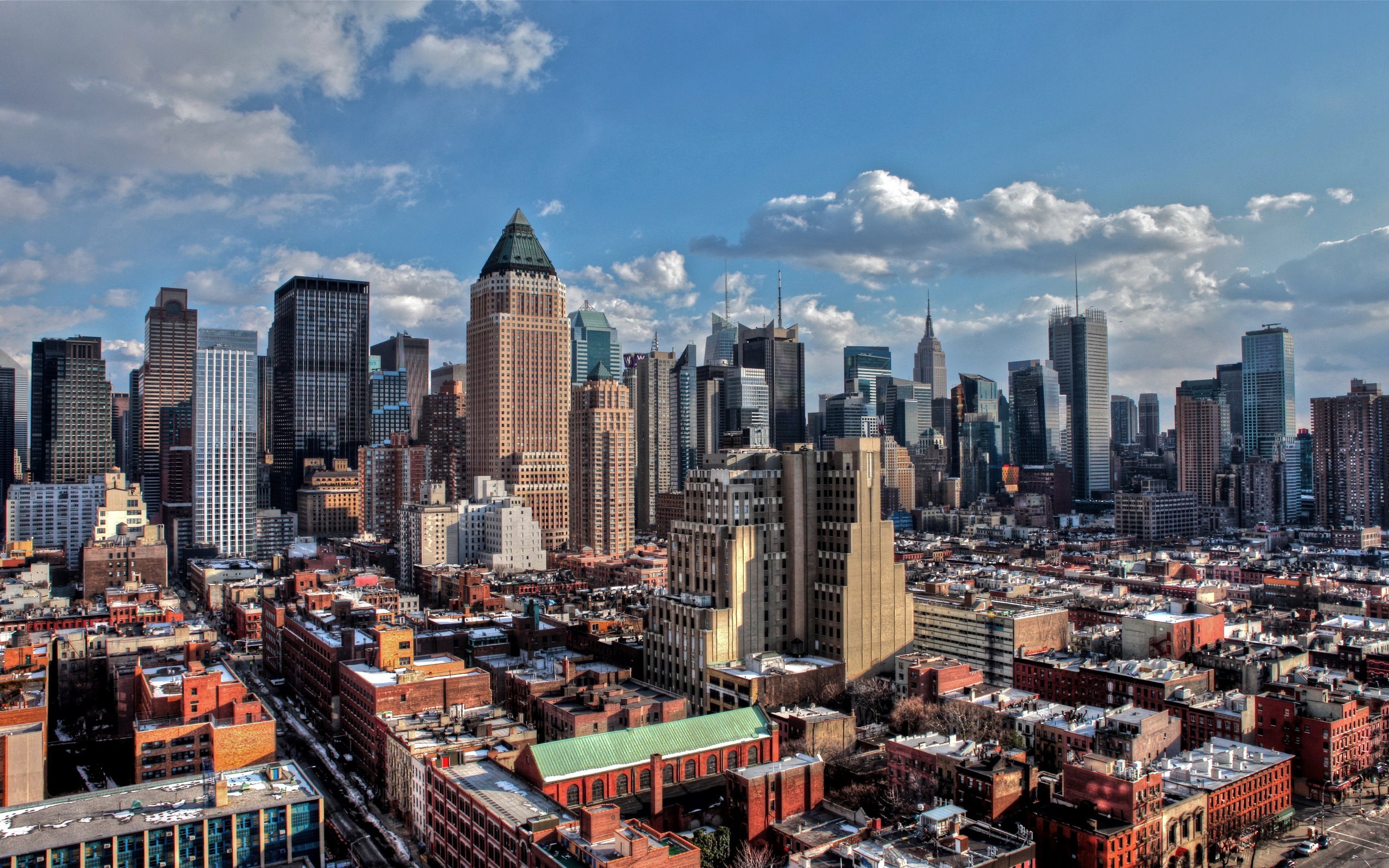 Скачать обои бесплатно Города, Город, Нью Йорк, Сделано Человеком, Манхэттен картинка на рабочий стол ПК