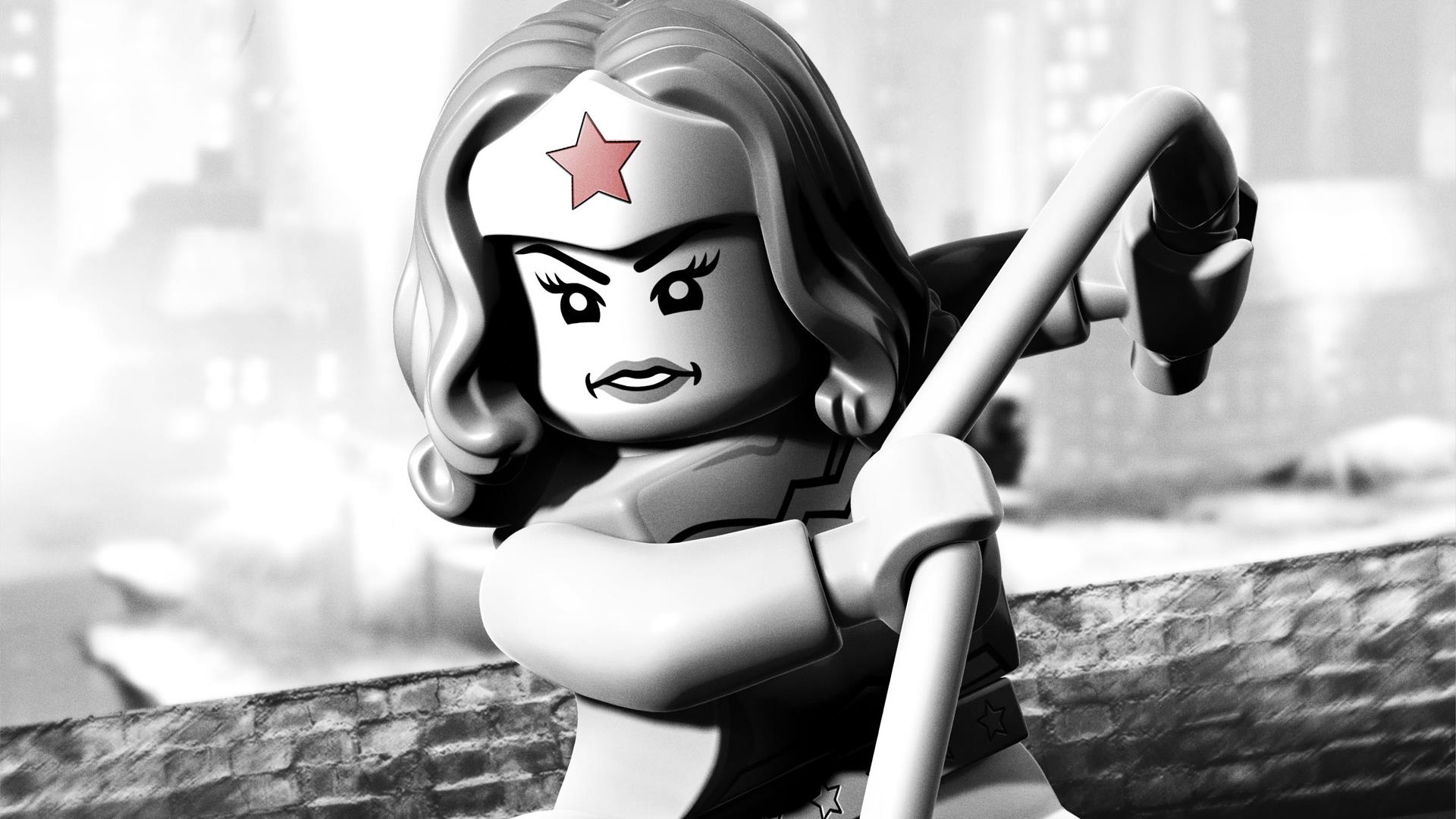 260847 baixar imagens videogame, lego batman 2: super heróis da dc, mulher maravilha, lego - papéis de parede e protetores de tela gratuitamente