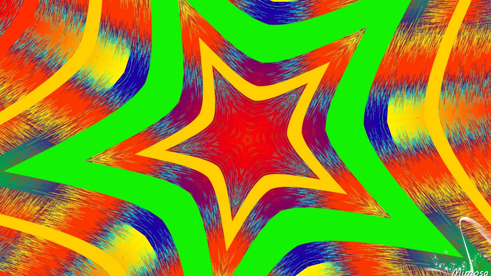 Download mobile wallpaper Abstract, Pattern, Colors, Colorful, Kaleidoscope, Star for free.