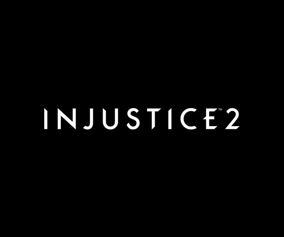 Handy-Wallpaper Logo, Computerspiele, Injustice 2, Injustice kostenlos herunterladen.