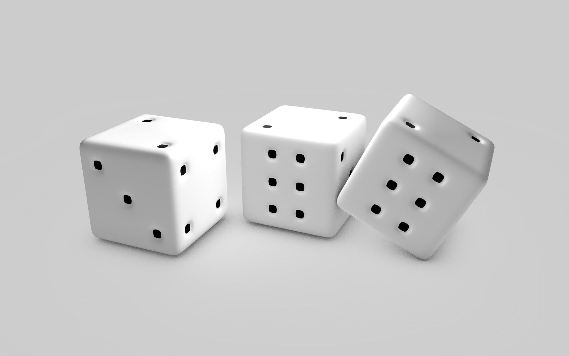 point, 3d, black, game, white, points, dice, cubes, bones Full HD